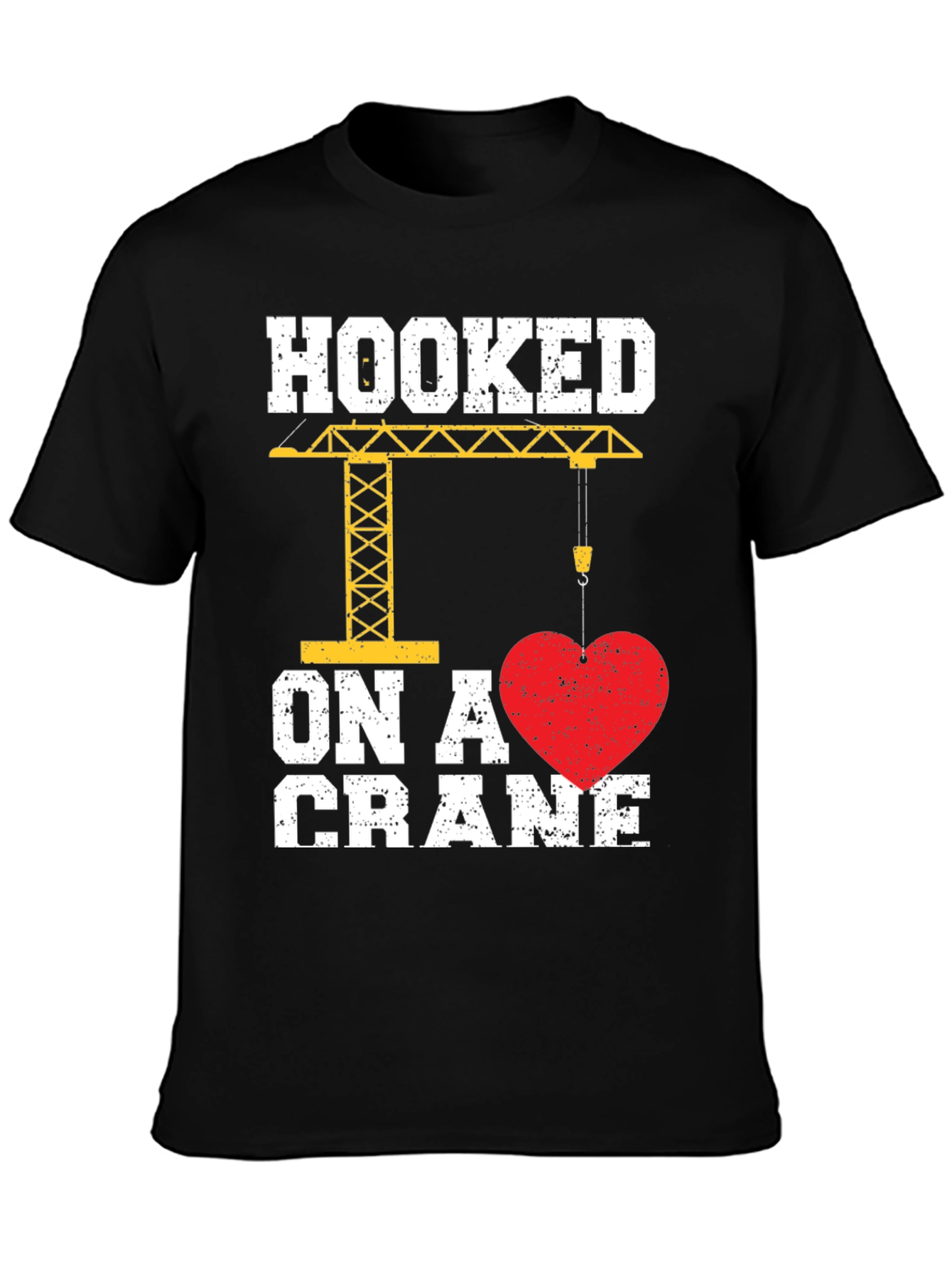 Hooked on a Crane Valentine's Day T-Shirt - 3