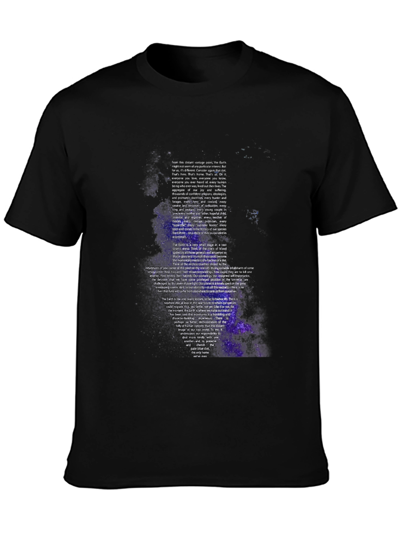 Black Cosmic Arrow T-Shirt view 3