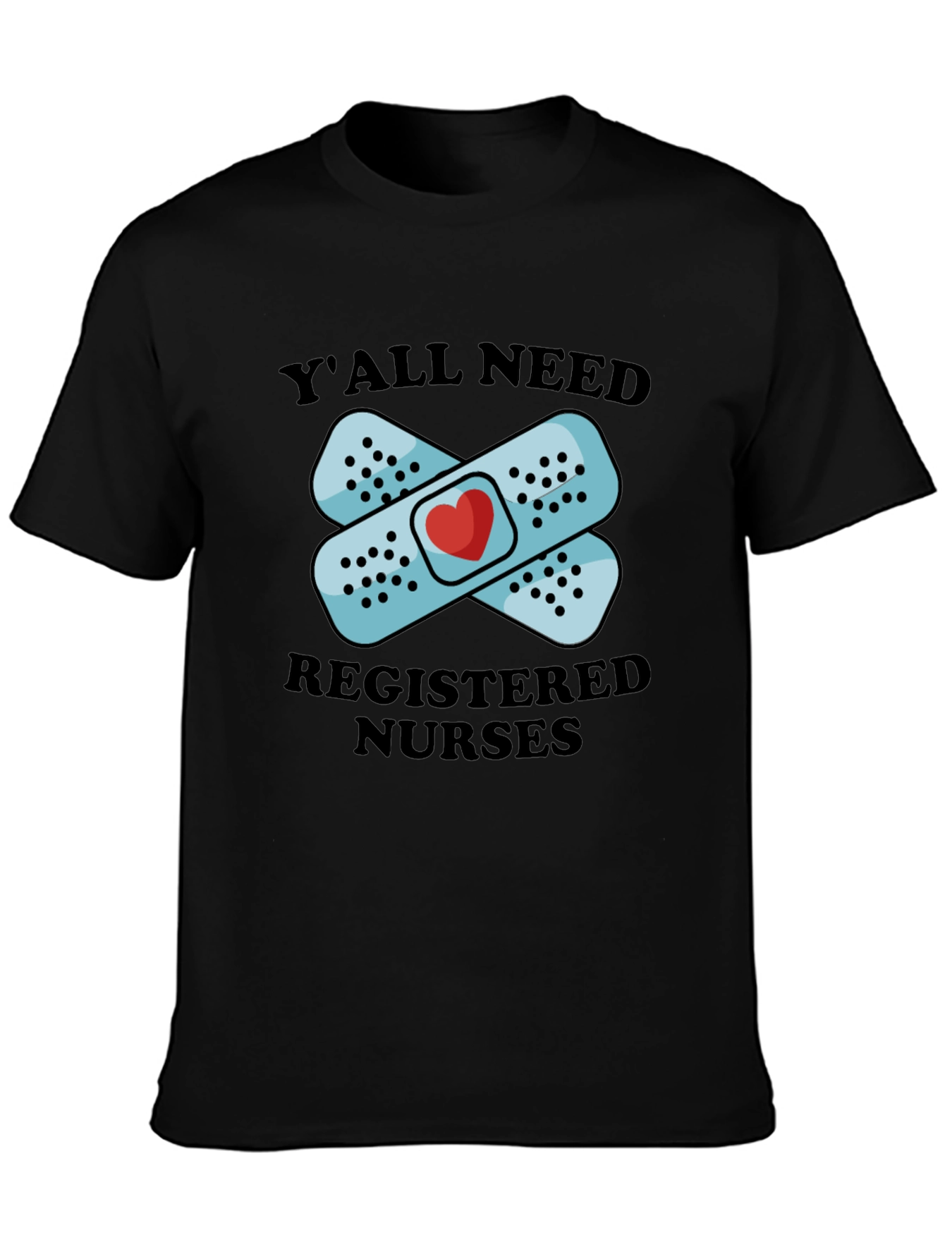 Black Y'all Need Registered Nurses Graphic T-Shirt view 3