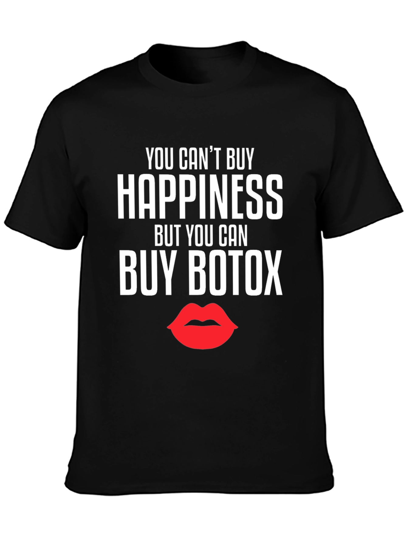 Black Funny Botox T-Shirt - Buy Botox view 3
