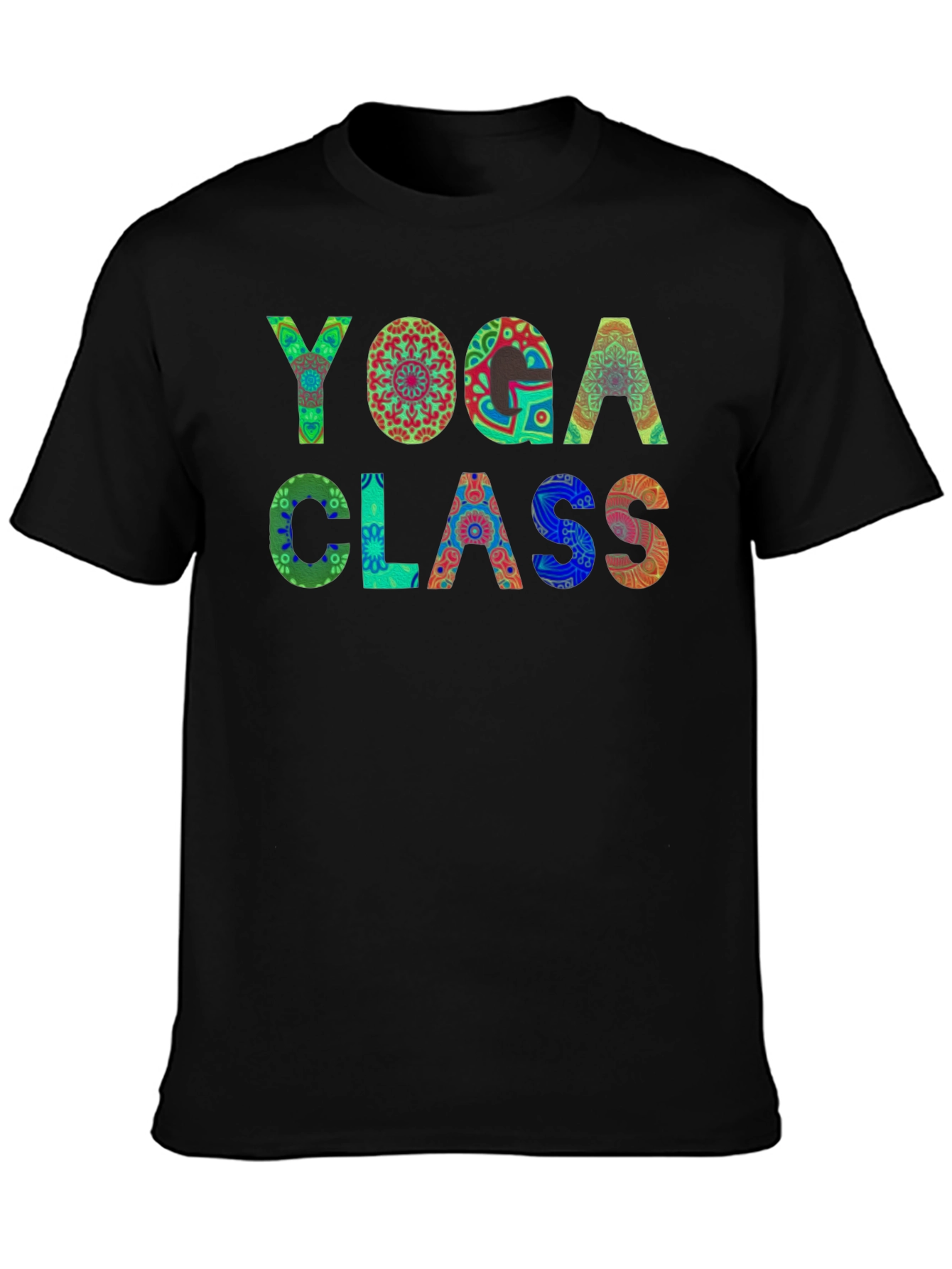 Yoga Class T-Shirt - Colorful Design - 3