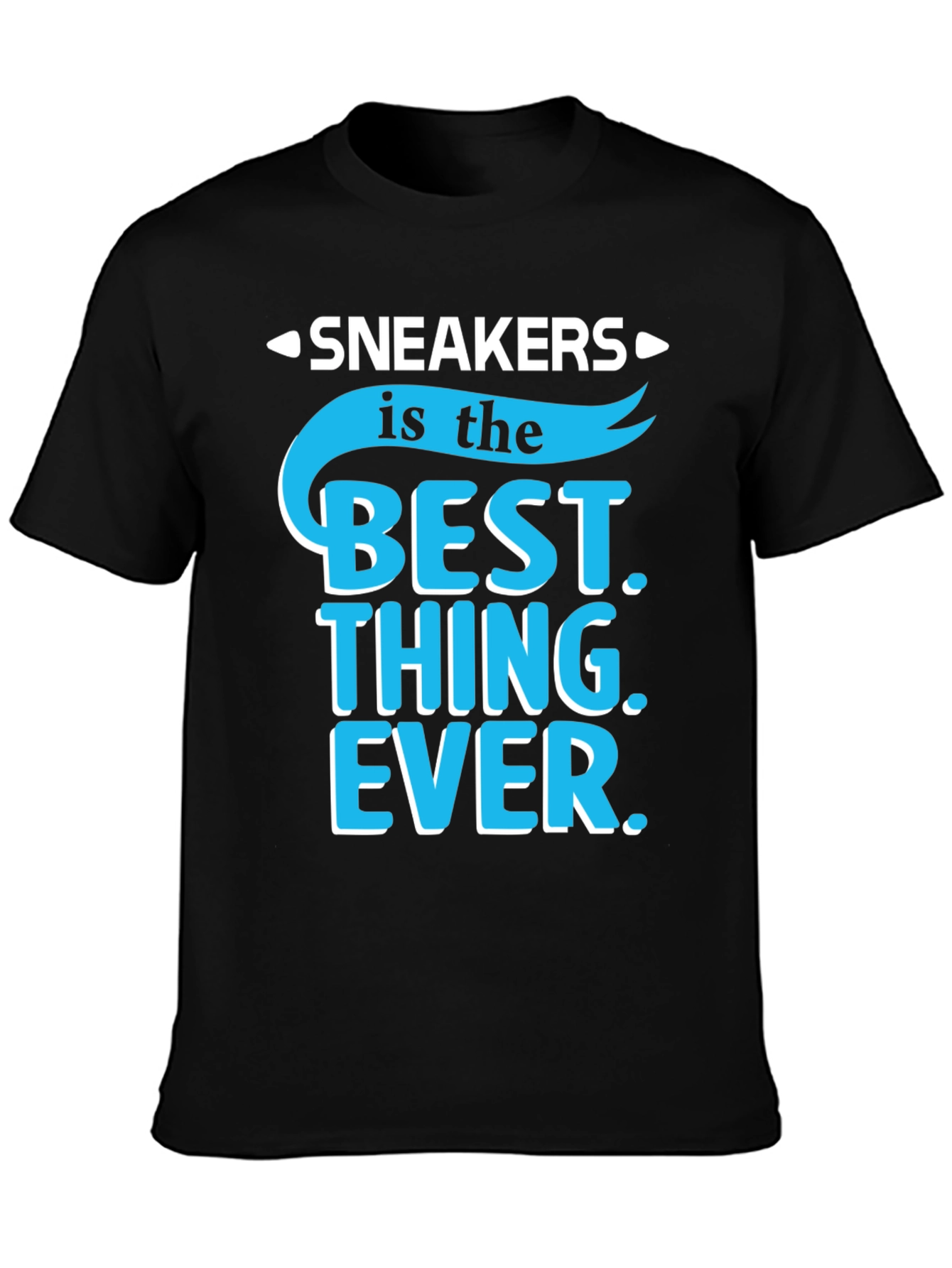Black Sneakers is the Best Thing Ever T-Shirt view 3