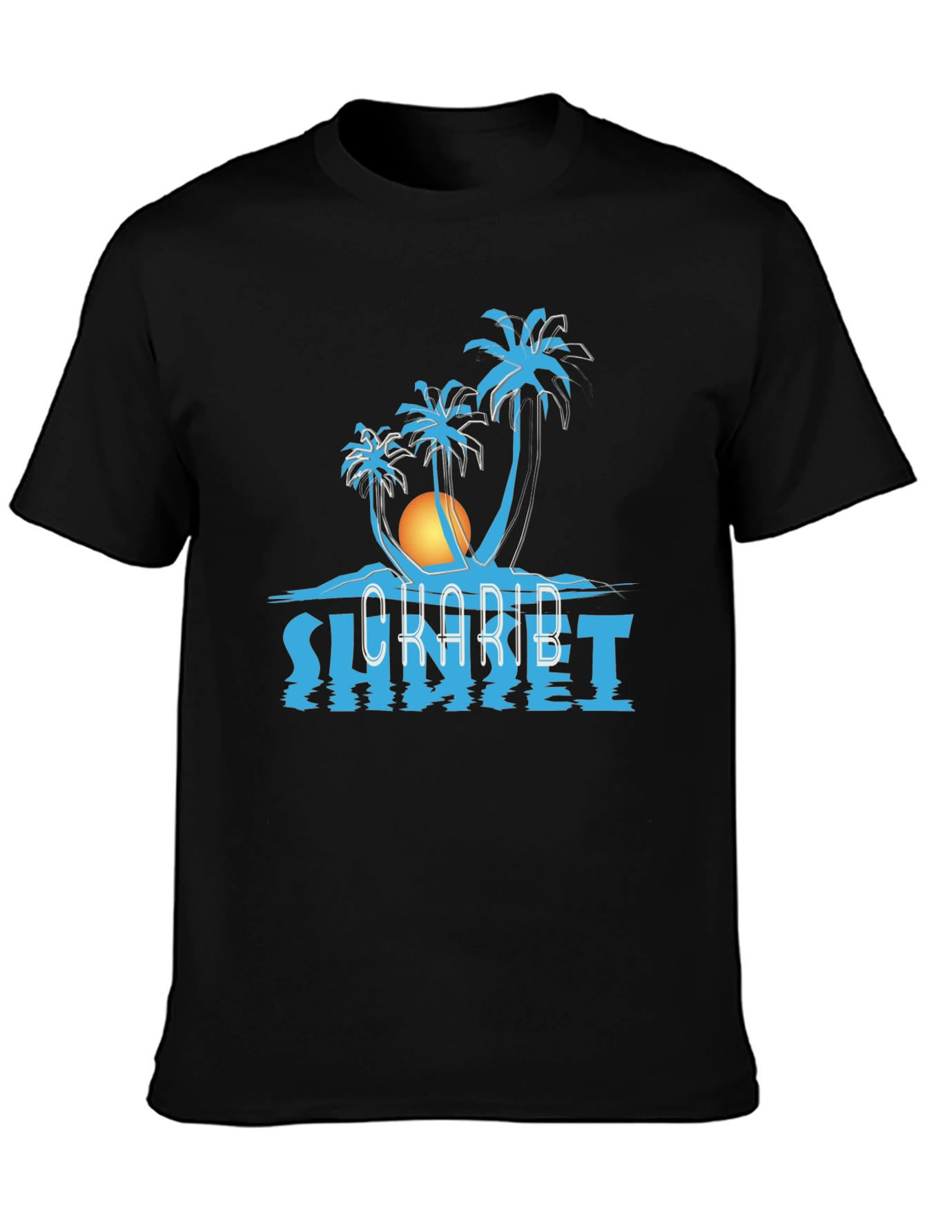 Caribbean Sunset Graphic T-Shirt - 3