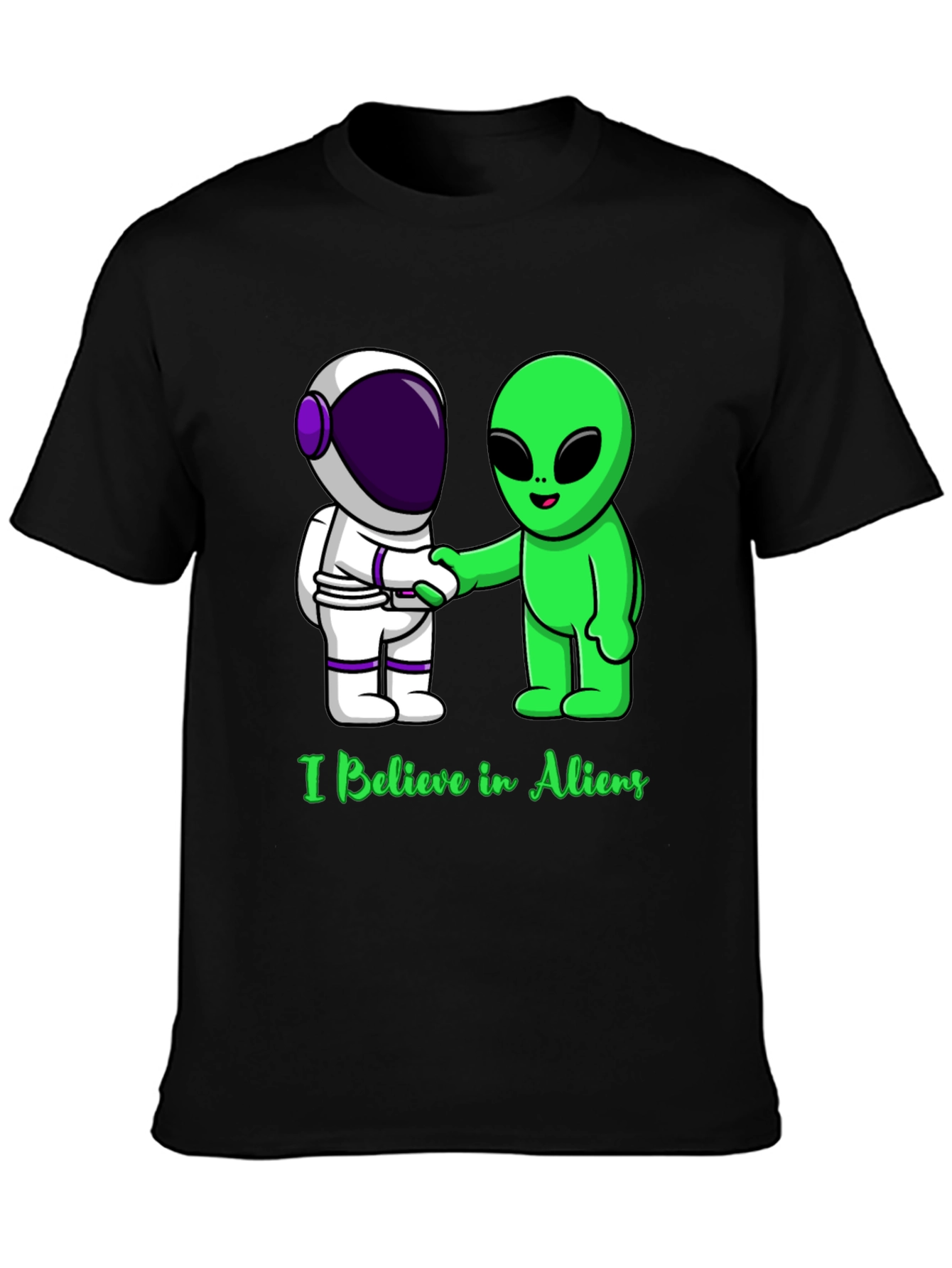 I Believe in Aliens Graphic T-Shirt - 3
