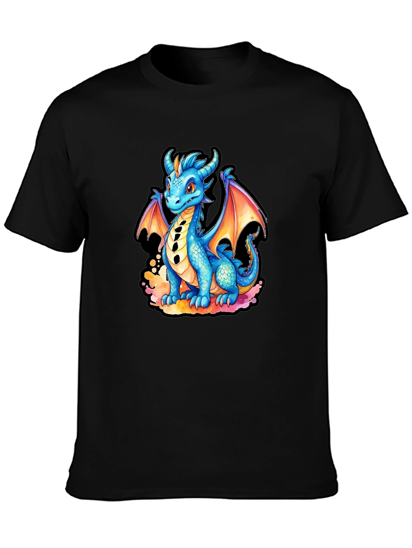Black Dragon Graphic Tee view 3