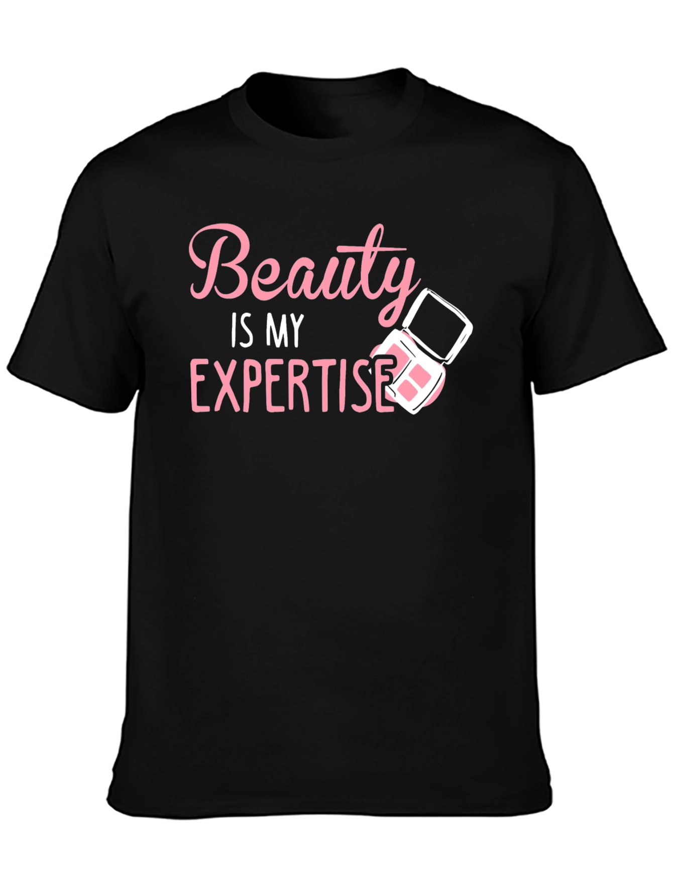 Black Beauty Expertise T-Shirt - Makeup Artist Tee view 3