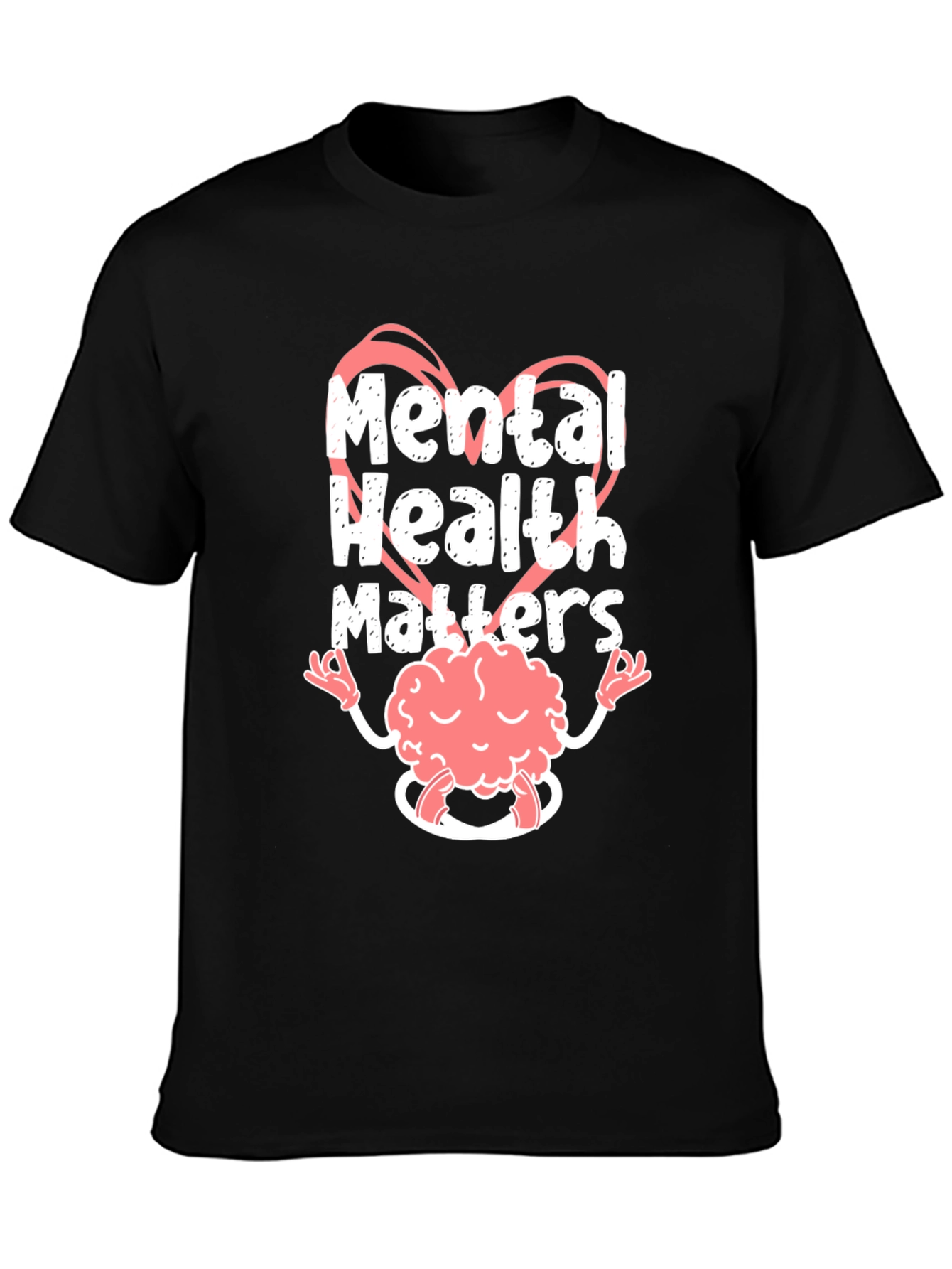Black Mental Health Matters T-Shirt view 3