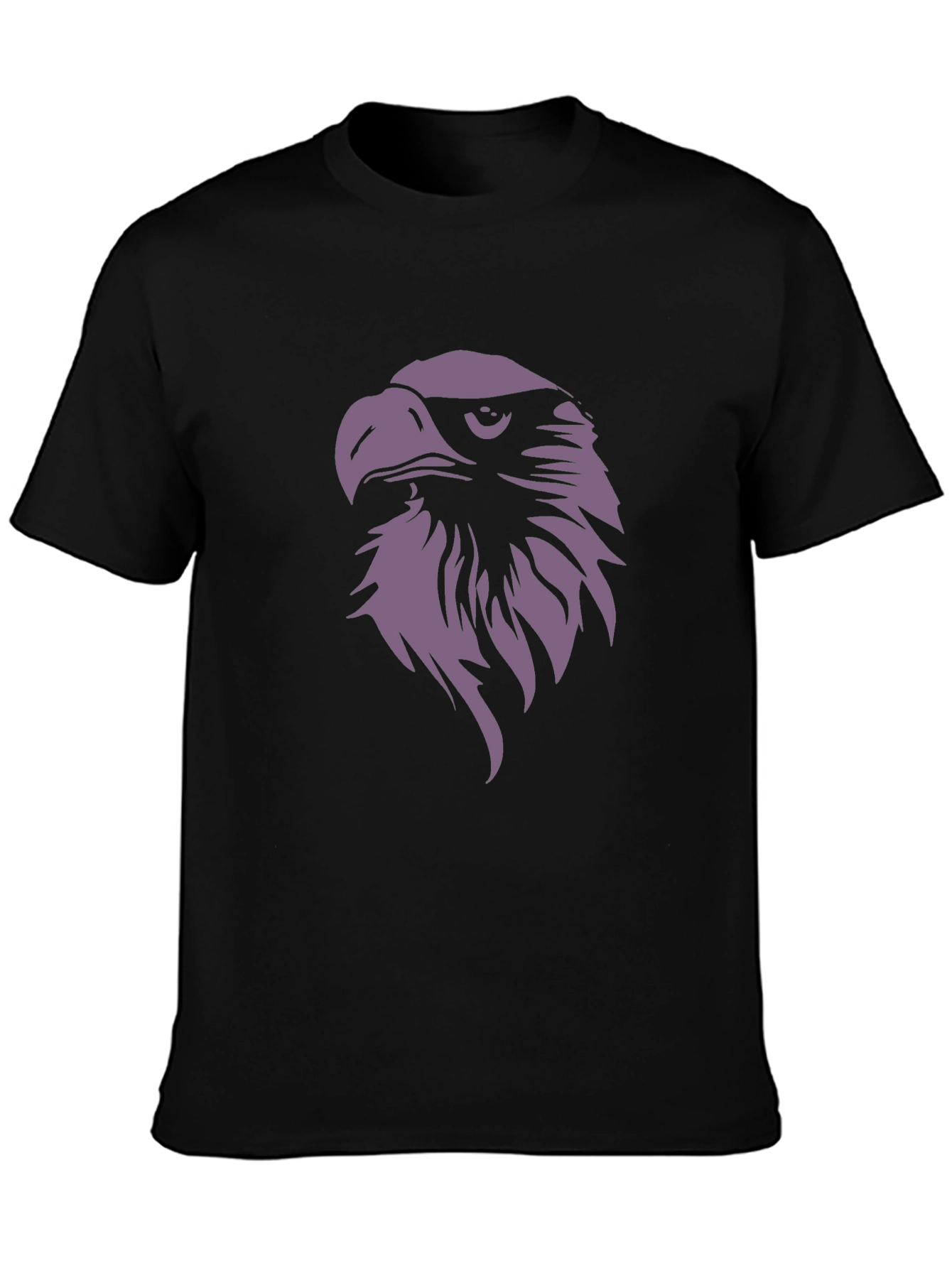 Black Eagle Graphic Tee - Men's Black T-Shirt view 3