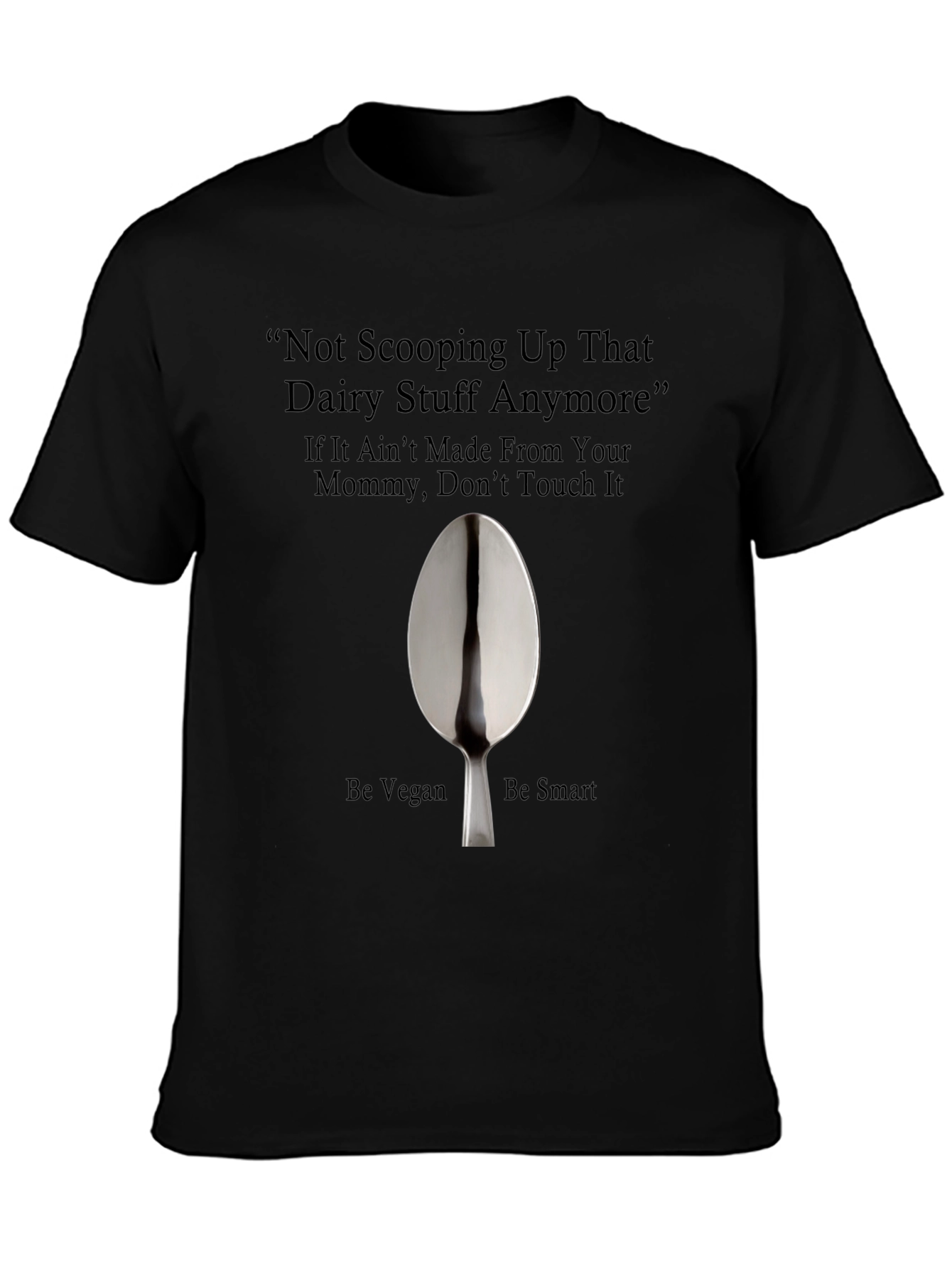 Vegan T-Shirt - Not Scooping Up That Dairy - 3