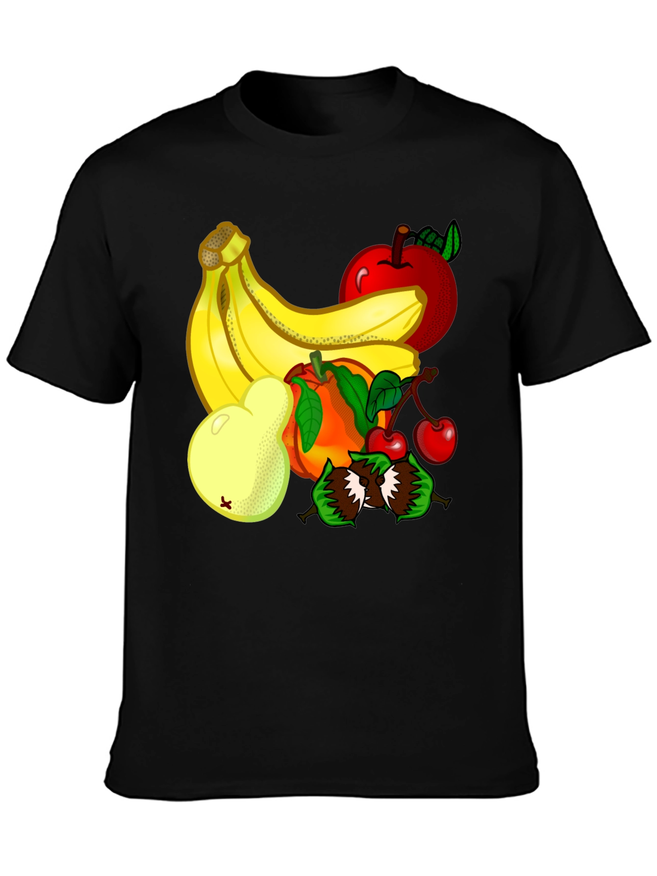 Black Fruitful Fun Black Tee view 3