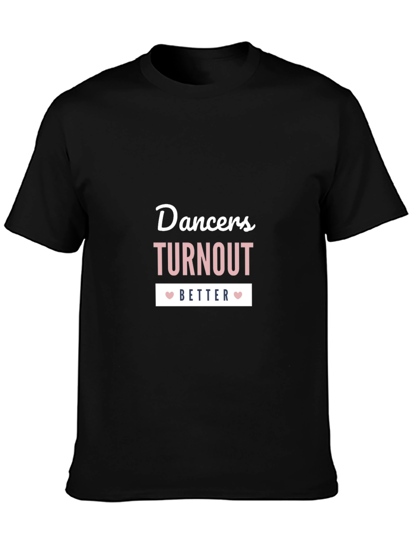 Black Dancers Turnout Better Black Graphic Tee view 3