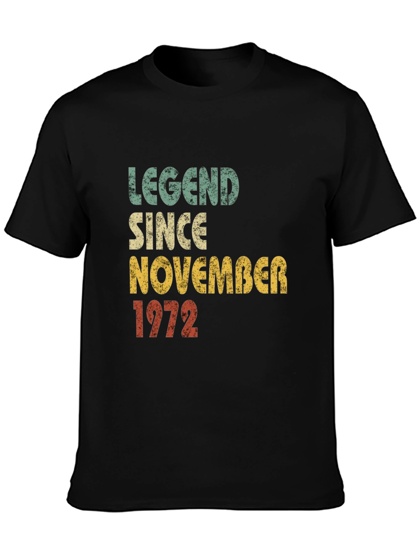Black Legend Since November 1972 T-Shirt view 3