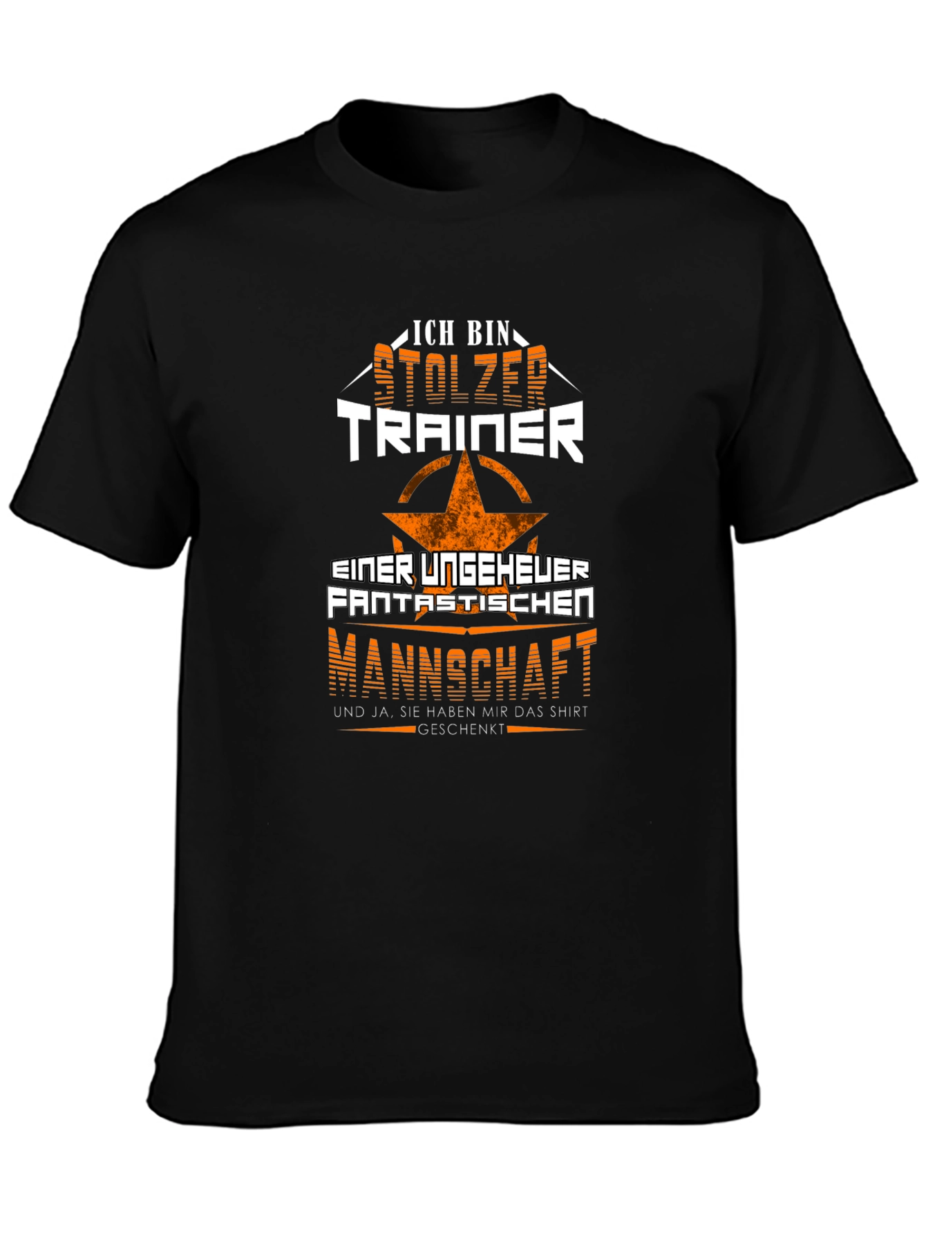 Proud Trainer T-Shirt - German Text Design - 3