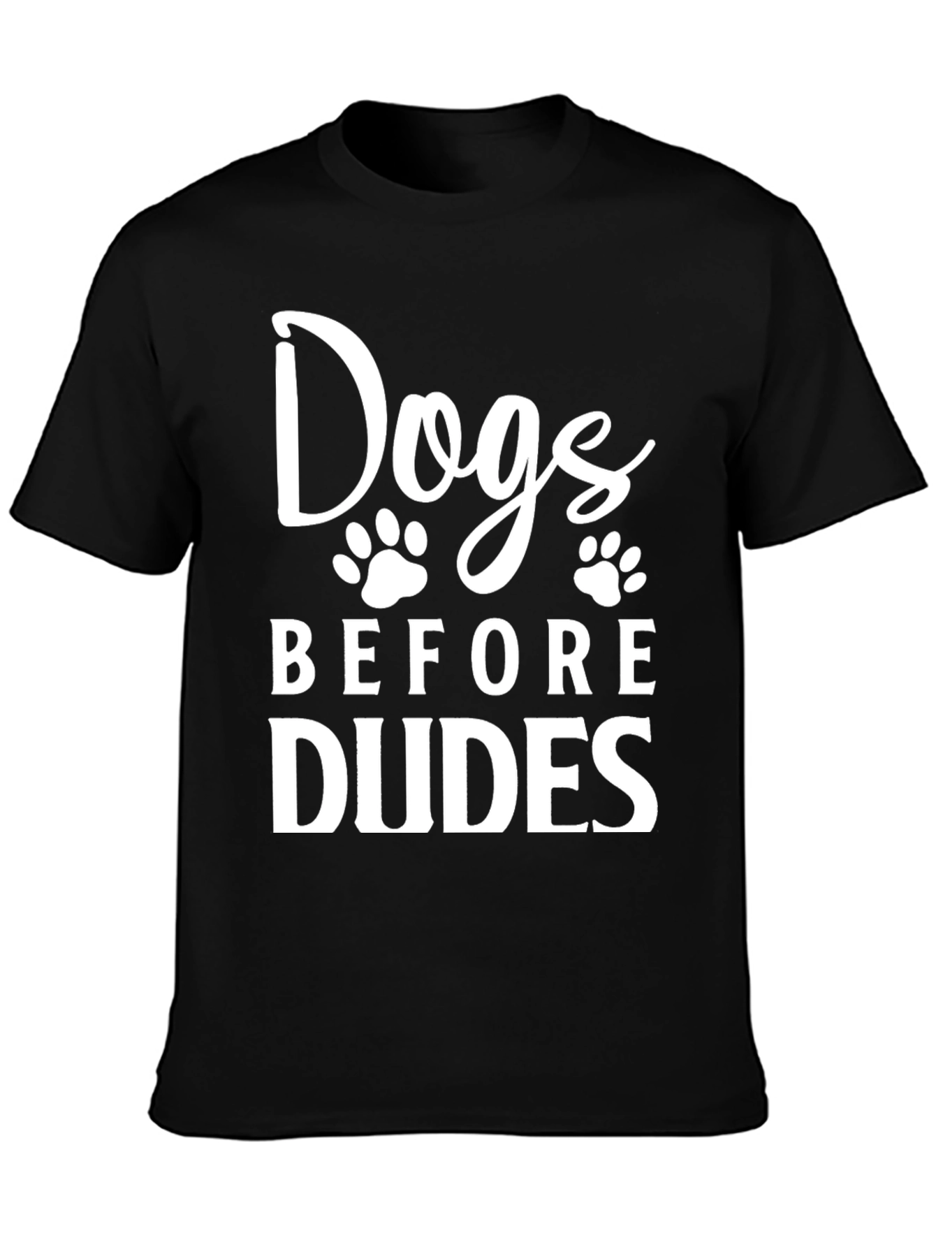 Dogs Before Dudes Graphic Tee - 3
