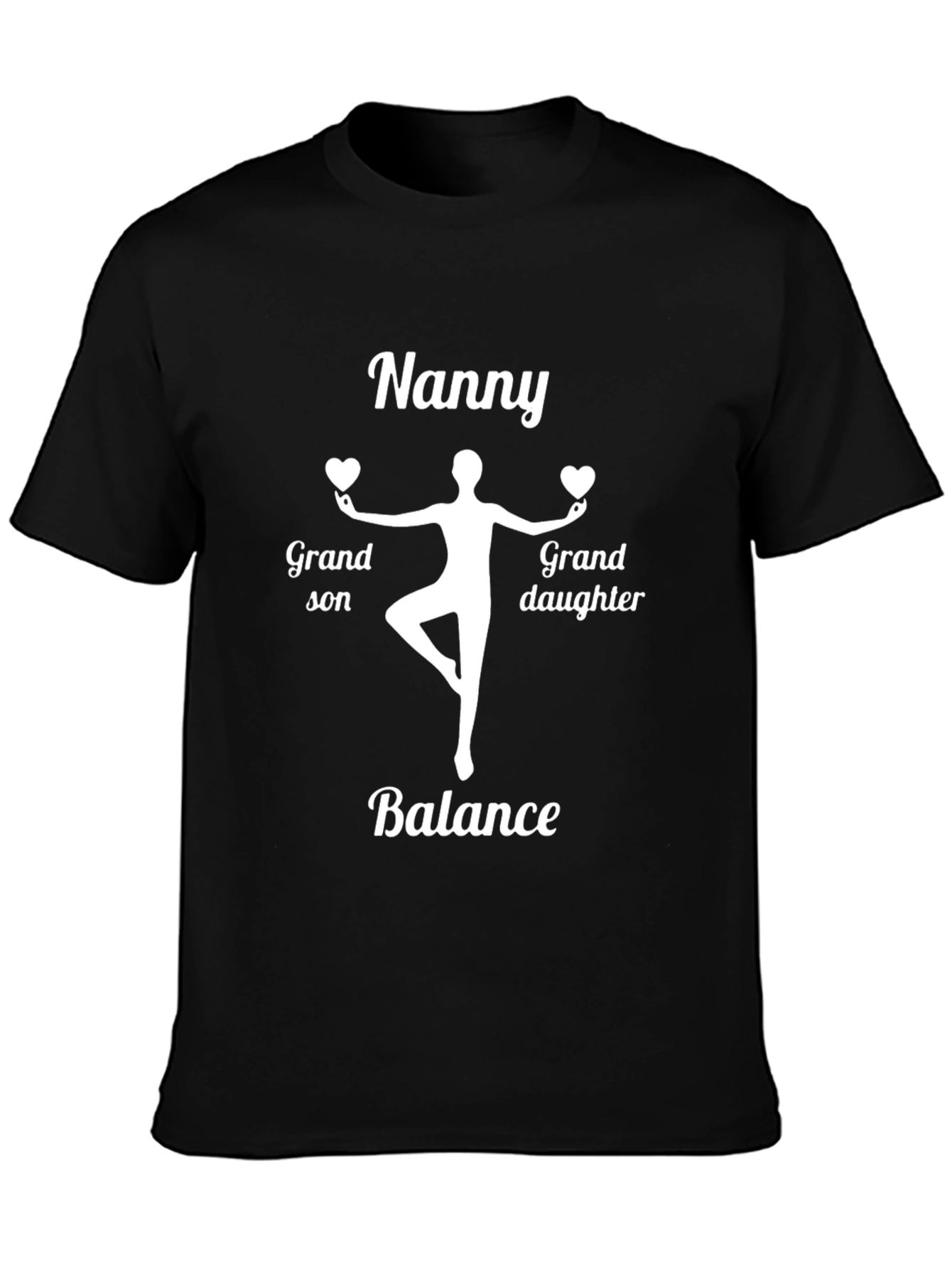 Nanny Balance Grandson Granddaughter T-Shirt - 3