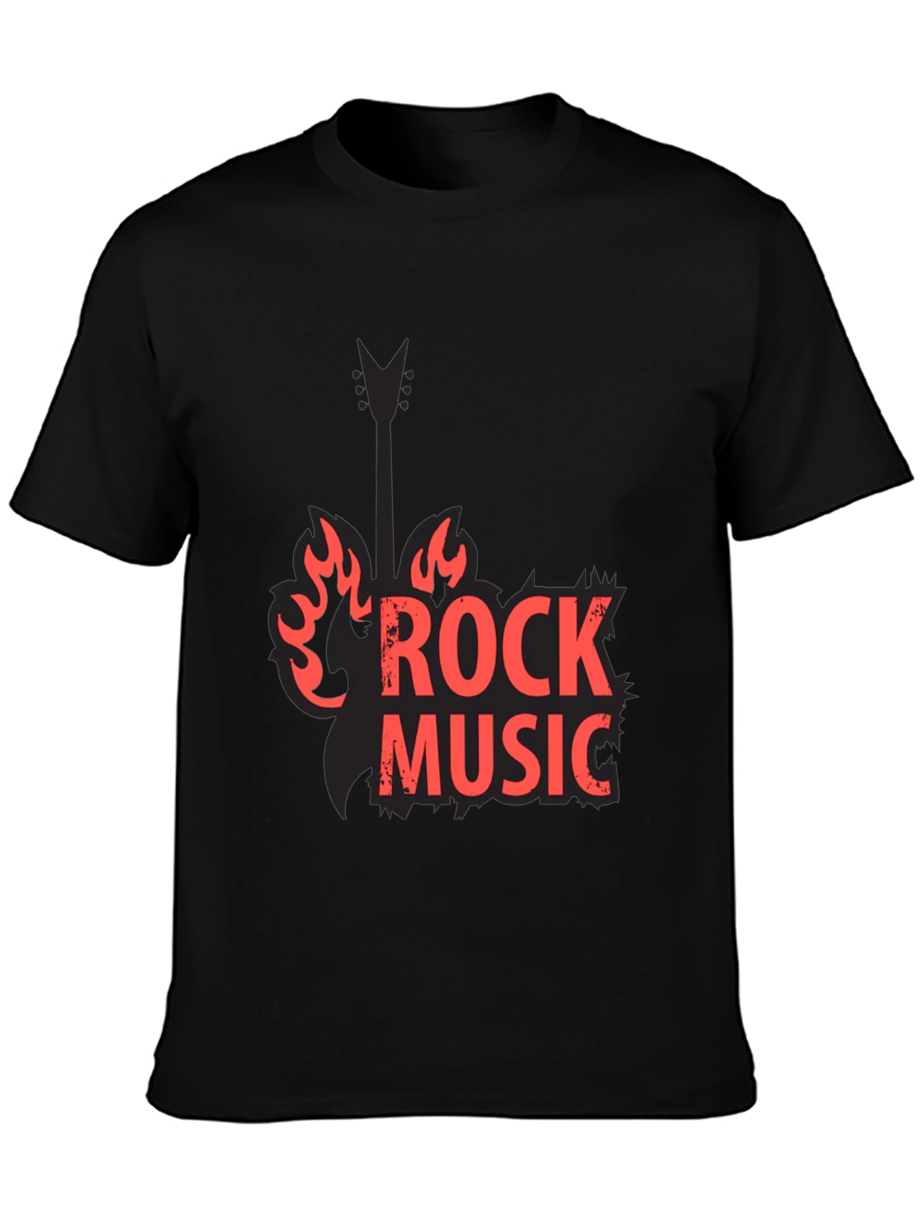 Black Rock Music Black Graphic Tee view 3