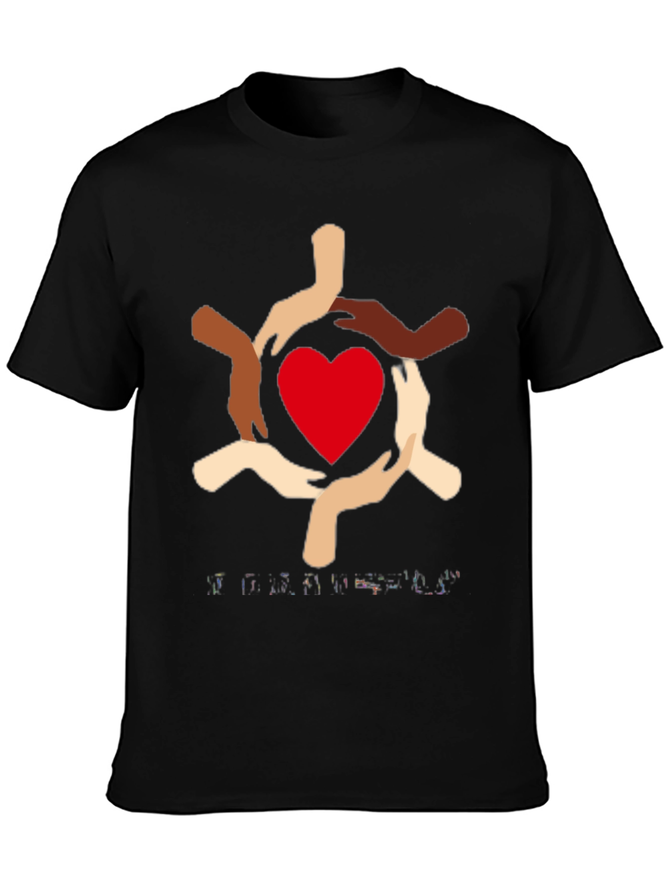 Unity Heart T-Shirt - Diversity & Inclusion Design - 3