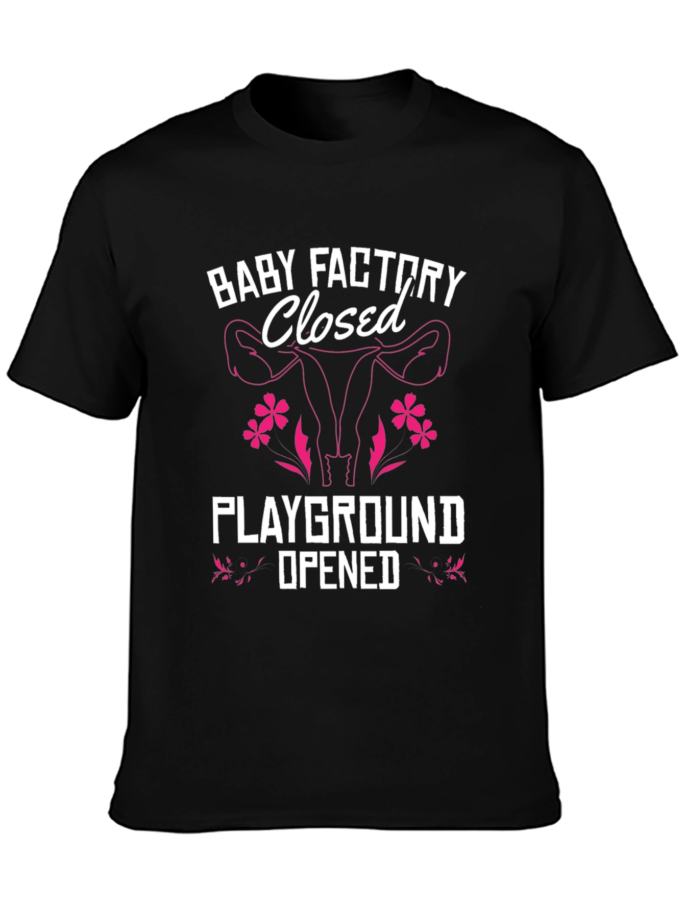 Black Baby Factory Closed T-Shirt view 3
