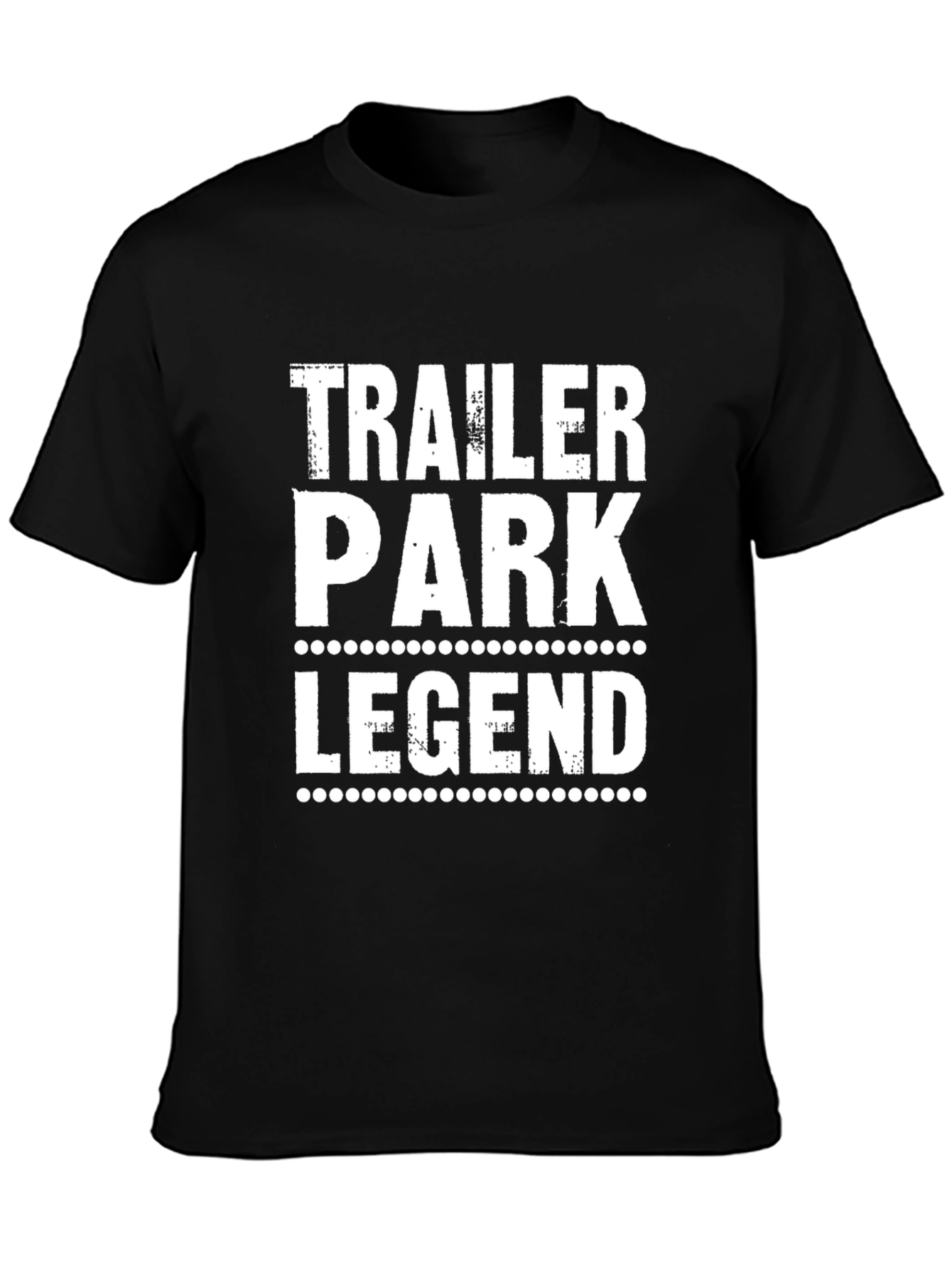 Black Trailer Park Legend Graphic Tee view 3