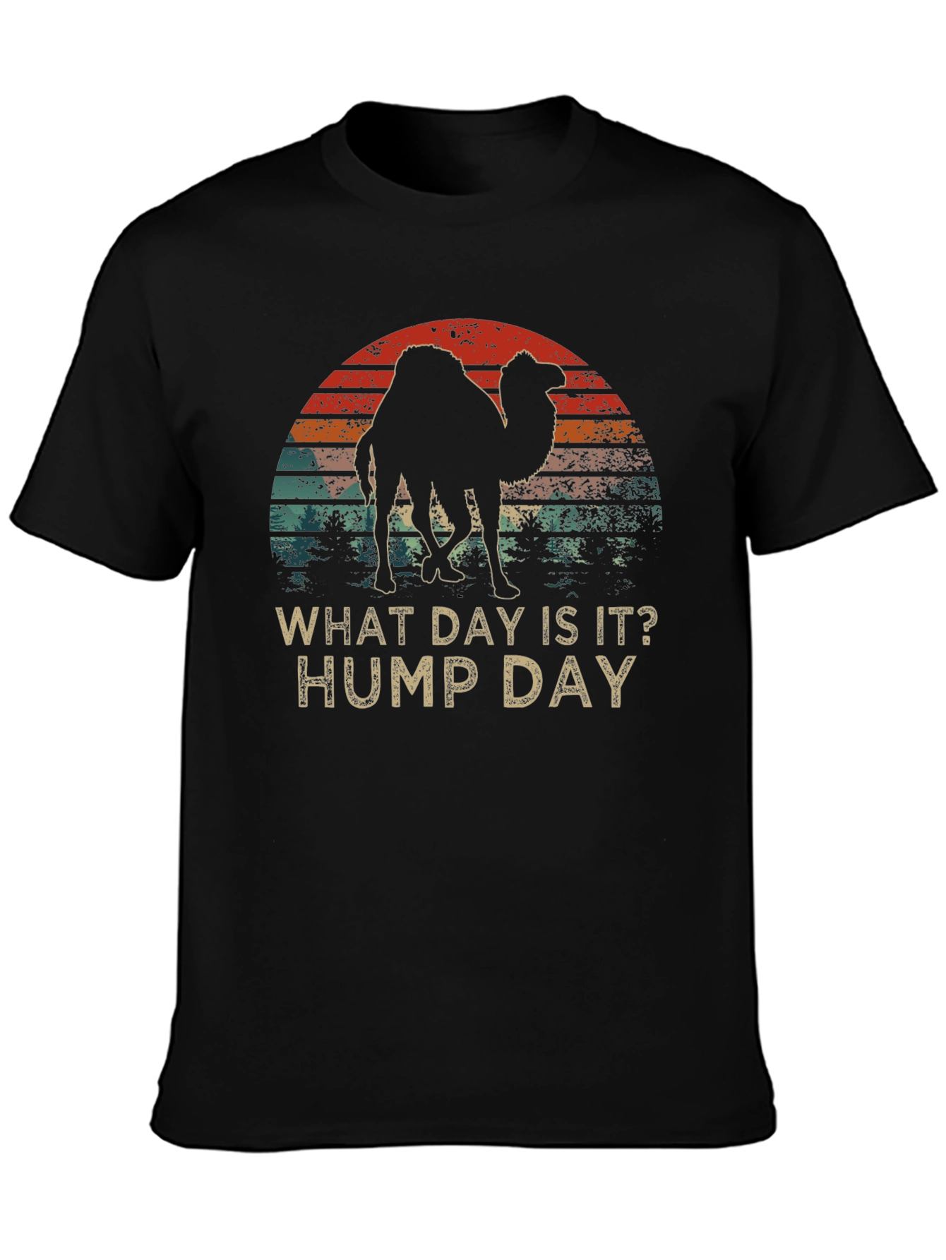 Black Hump Day Camel T-Shirt view 3