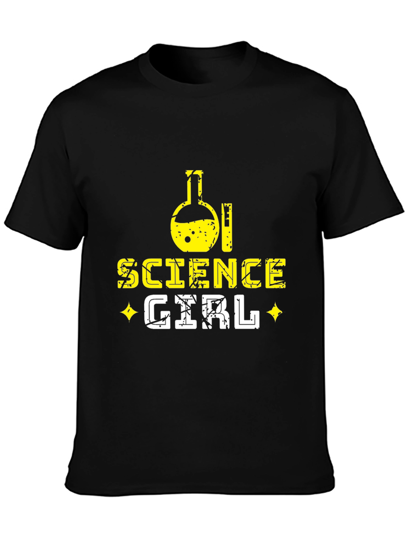 Black Science Girl Graphic Tee view 3