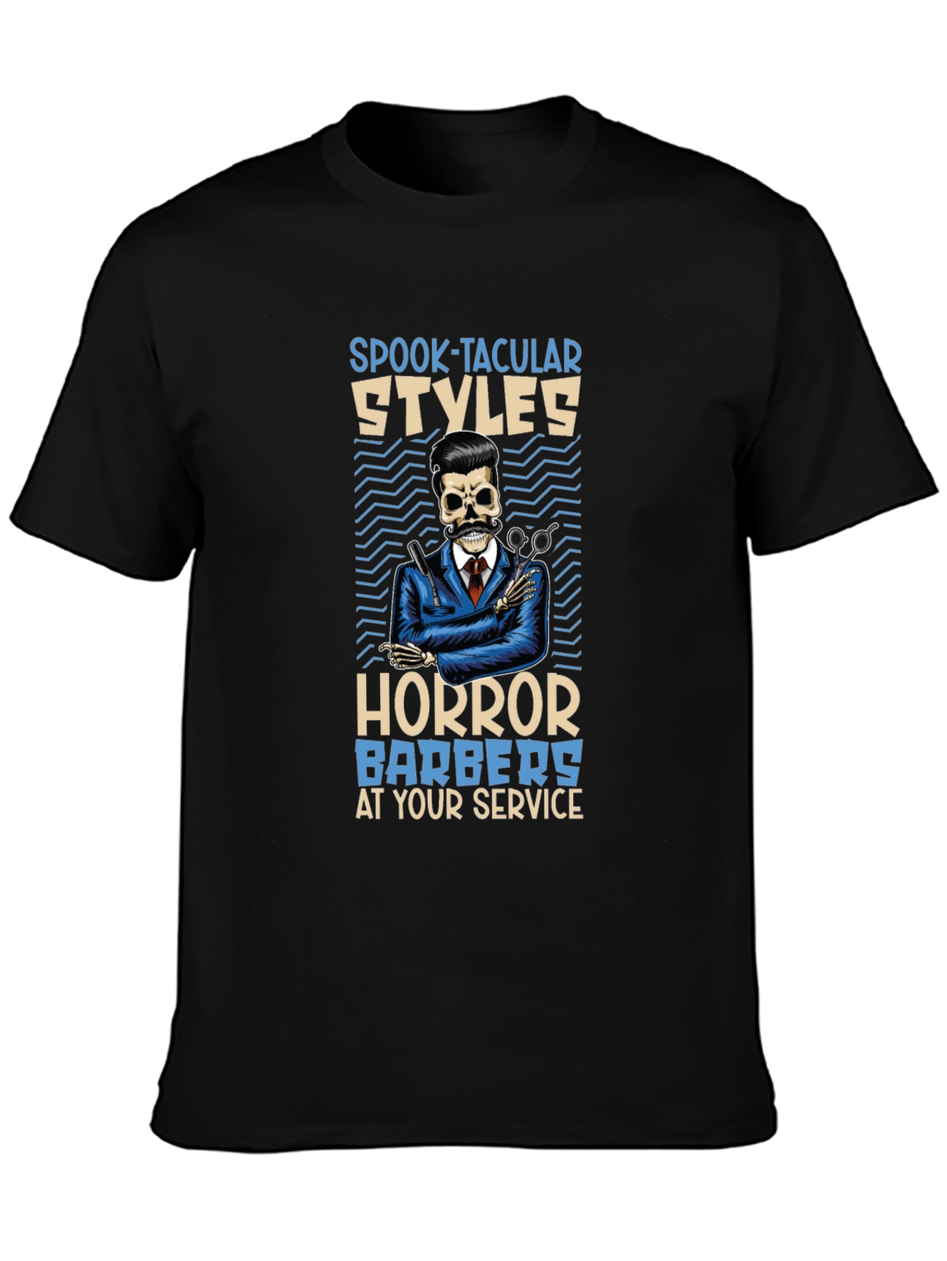 Black Spook-tacular Styles T-shirt view 3