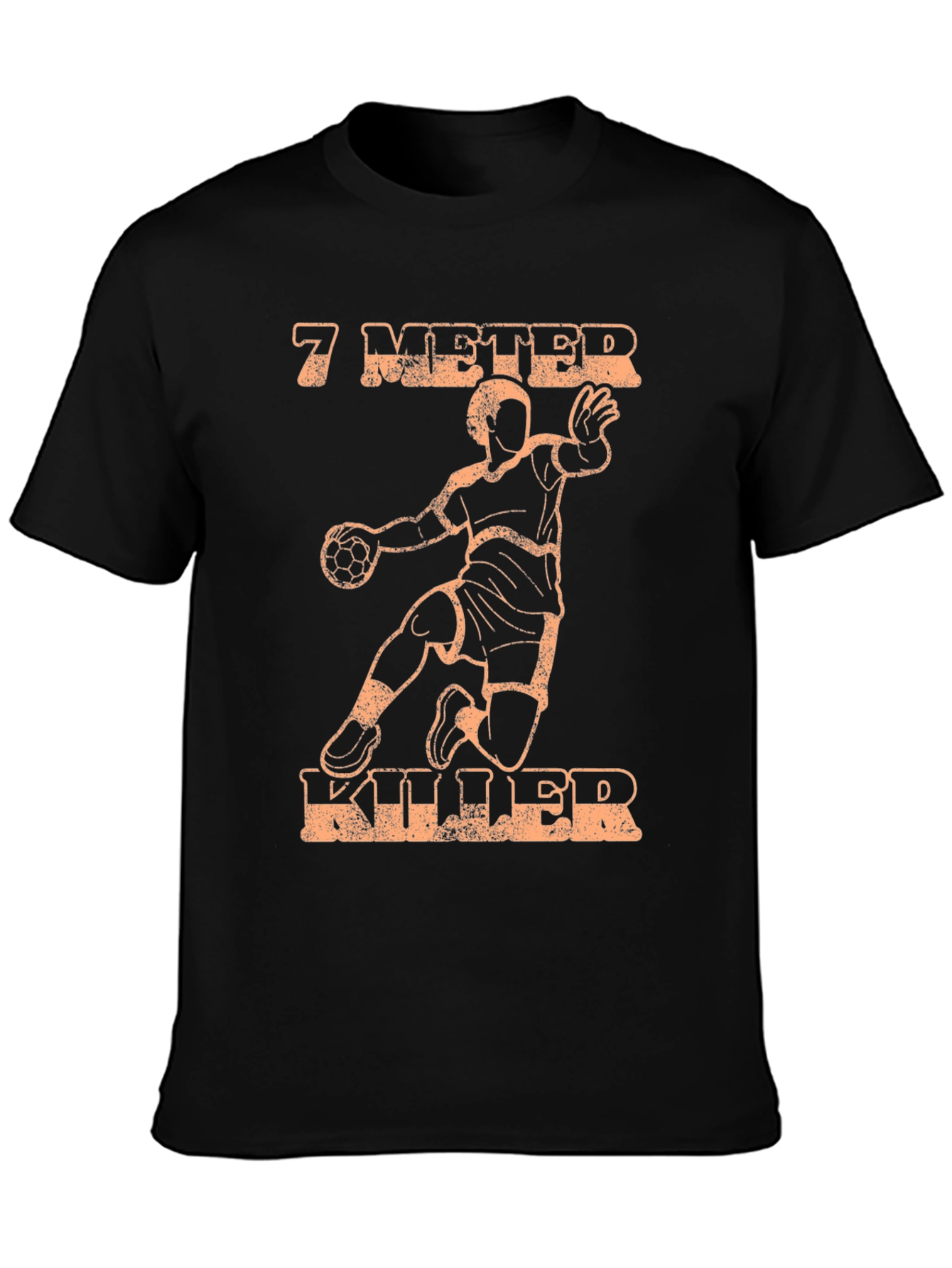 Black 7 Meter Killer Graphic Tee view 3