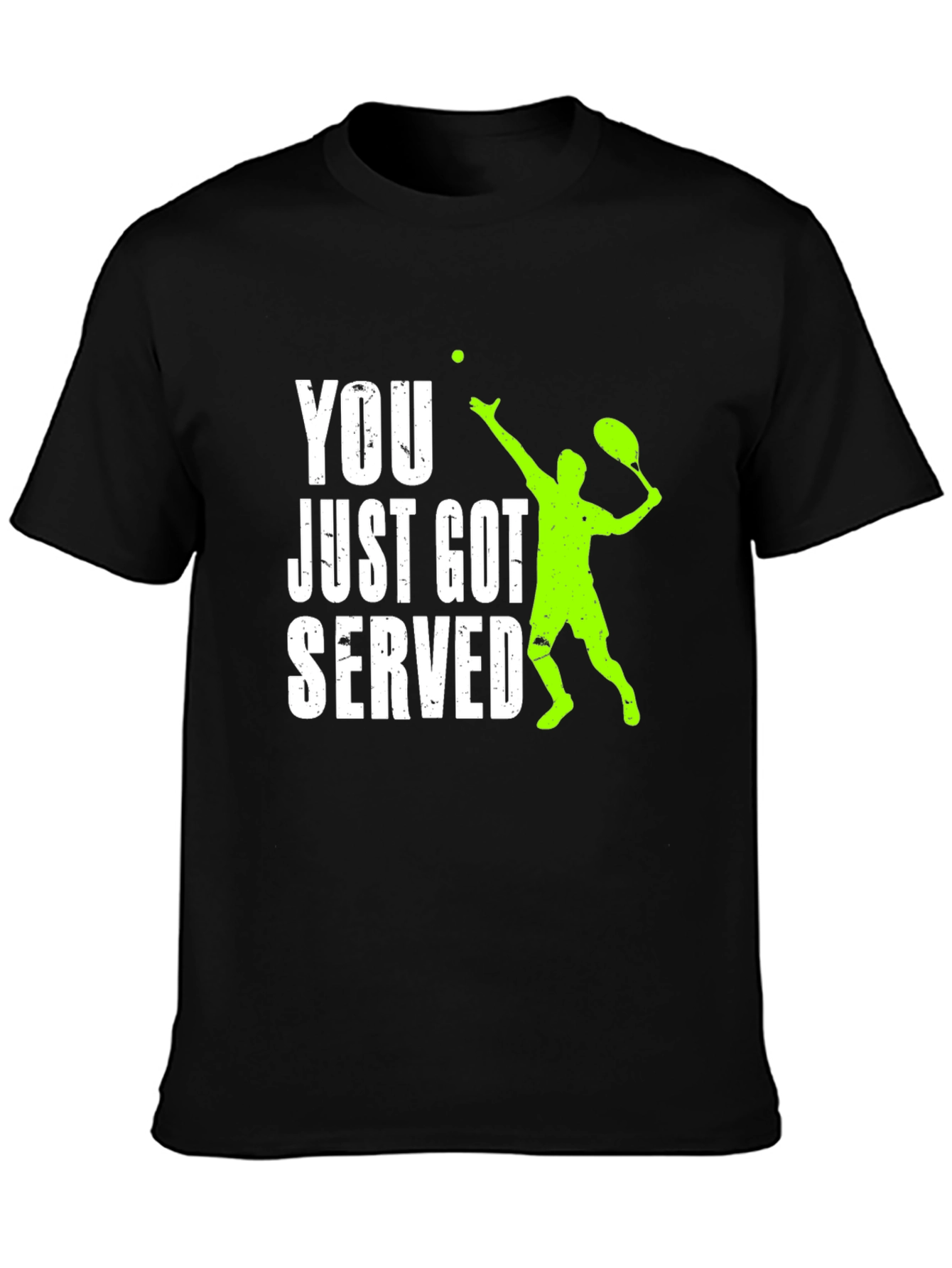 Funny Tennis Serve Graphic T-Shirt - 3