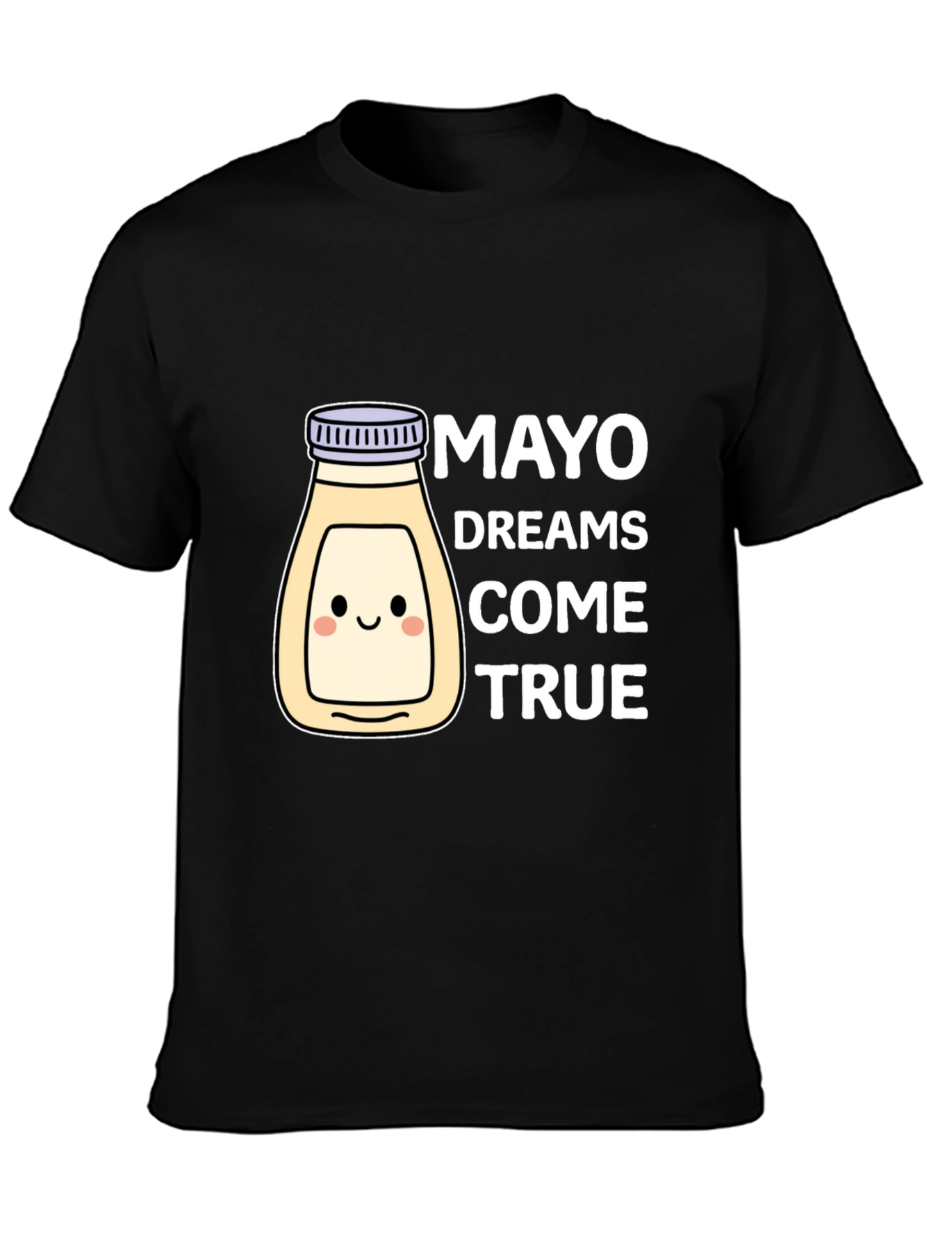 Black Mayo Dreams Come True Graphic Tee view 3
