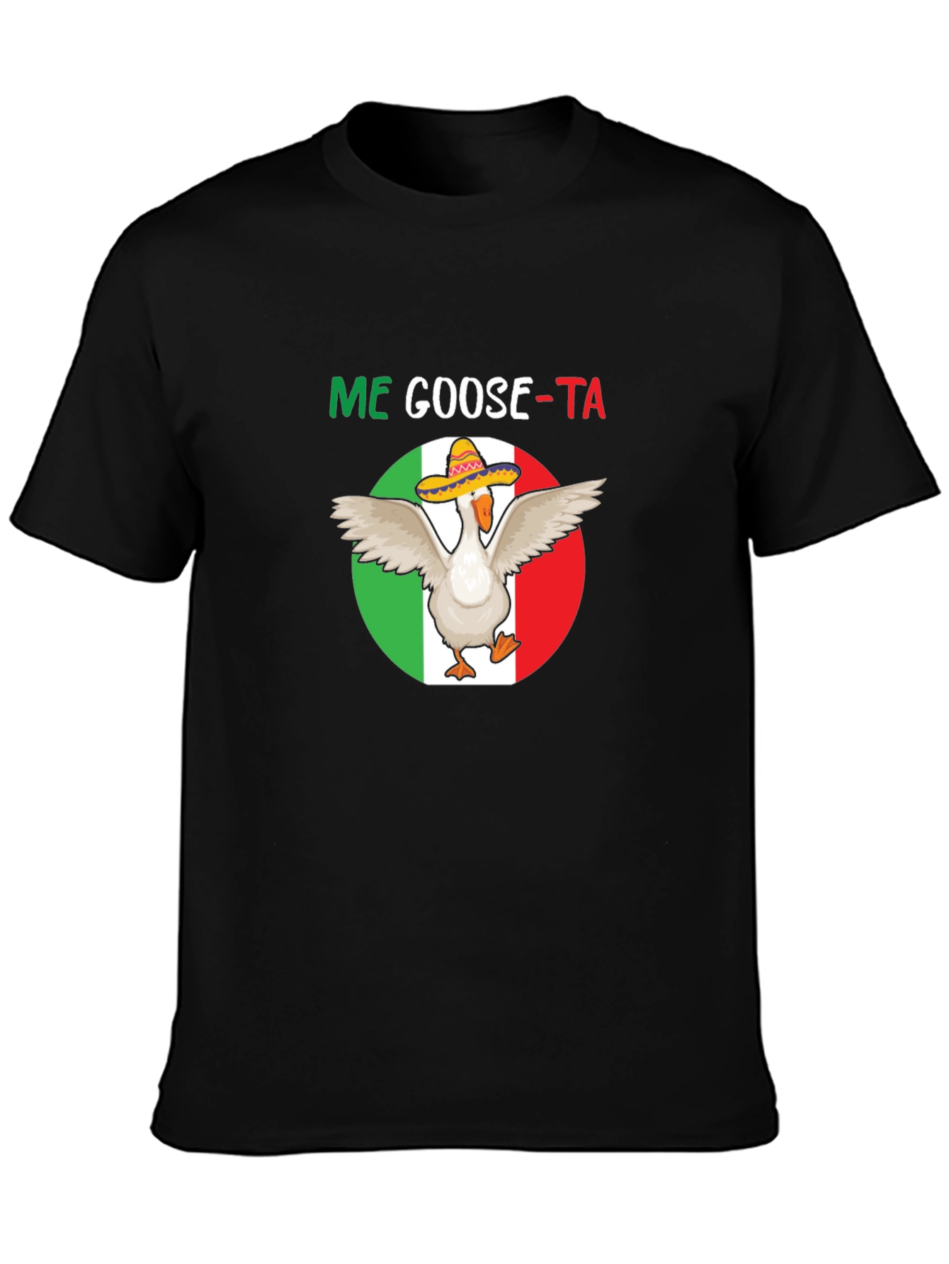 Black Me Goose-ta T-Shirt view 3