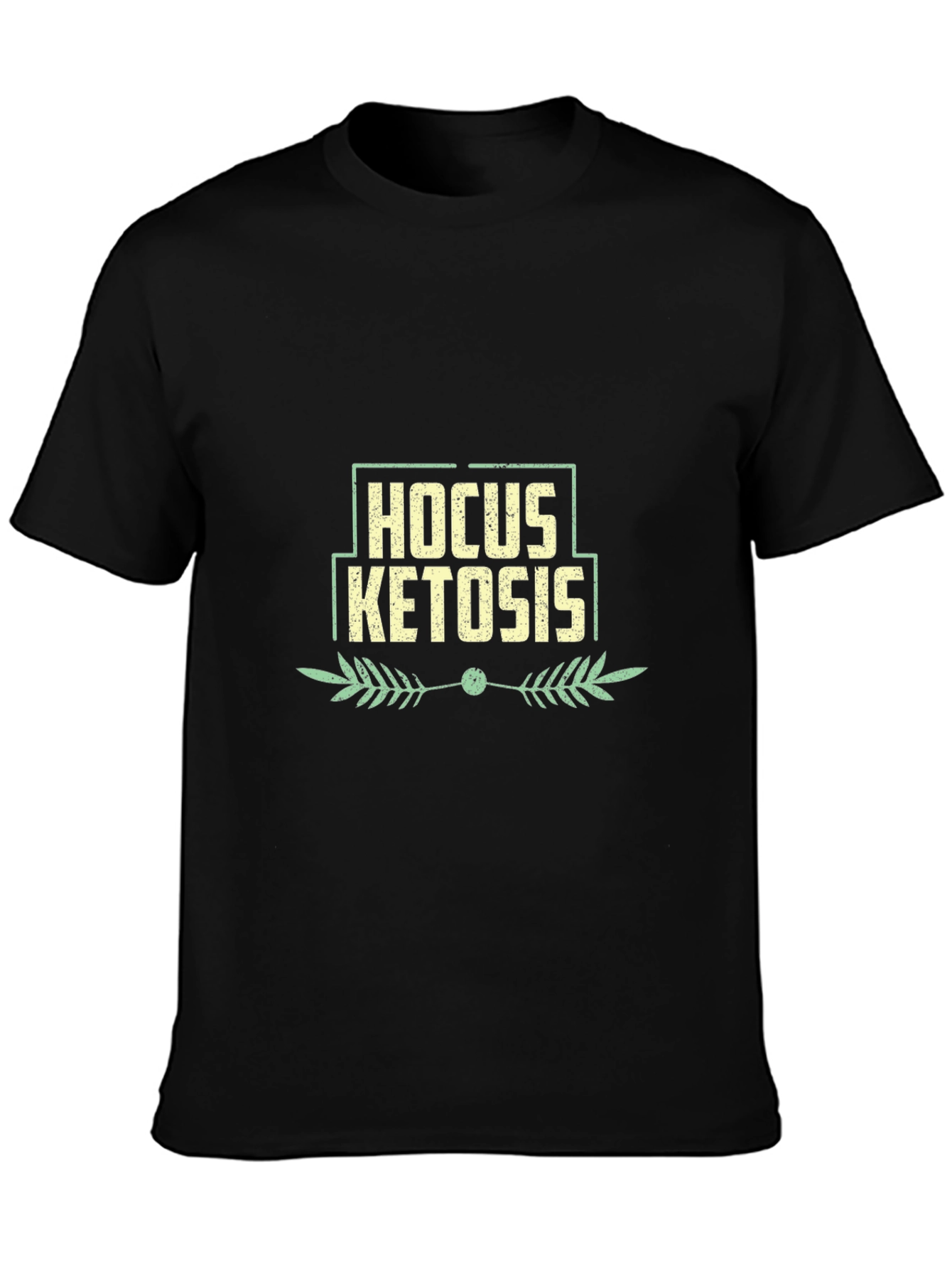 Black Hocus Ketosis Graphic Tee - Black view 3