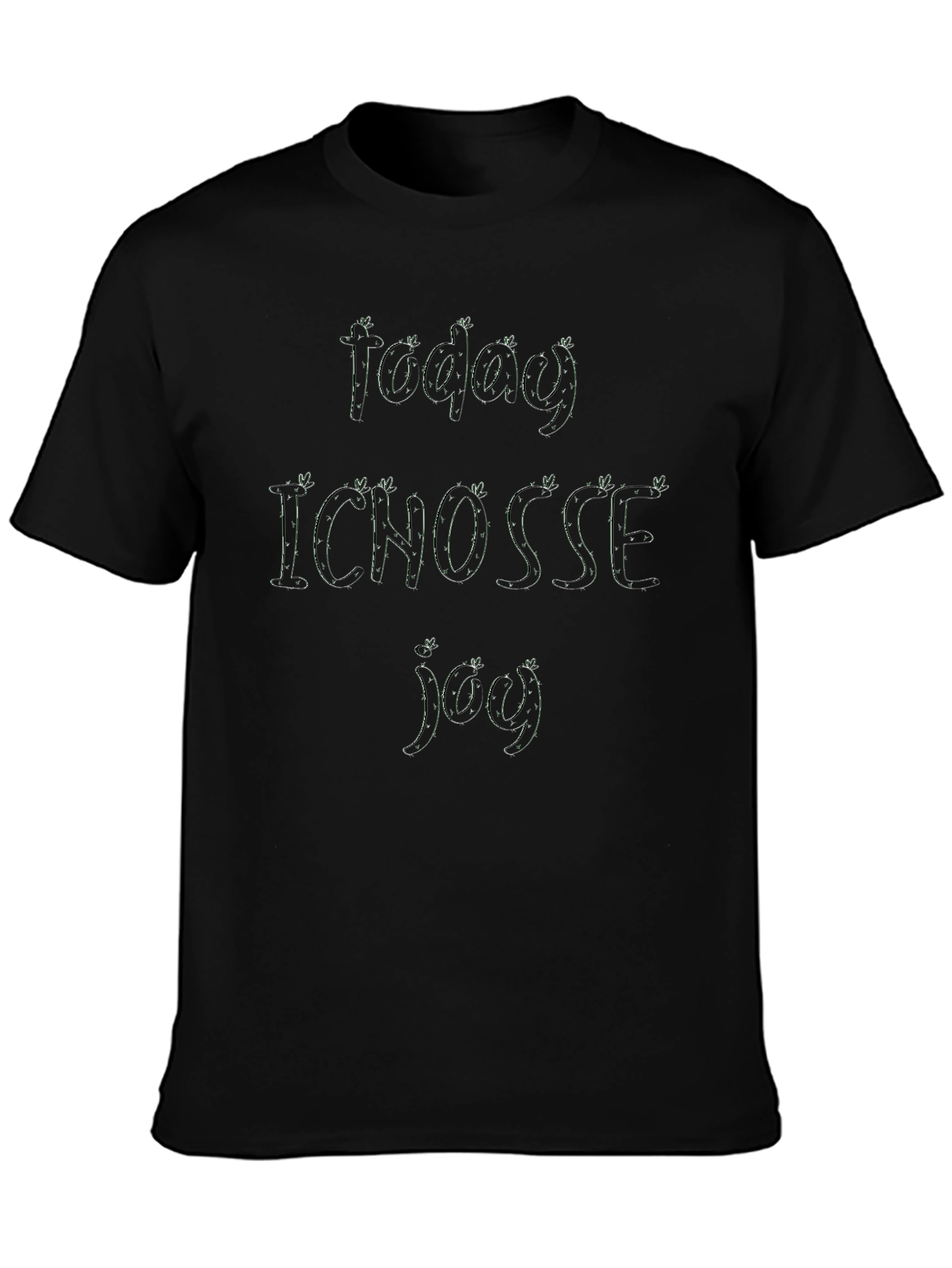 Black Today I Can Do SE T-Shirt view 3