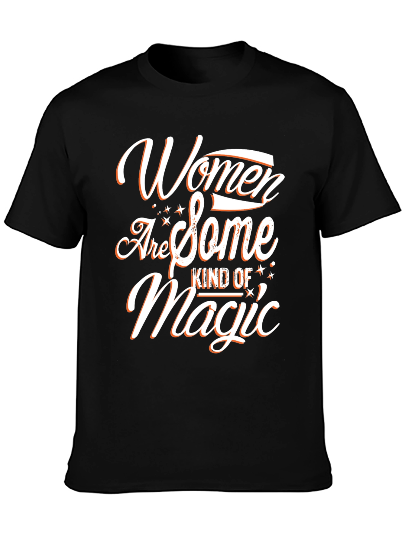 Black Women Are Magic Black Graphic Tee view 3