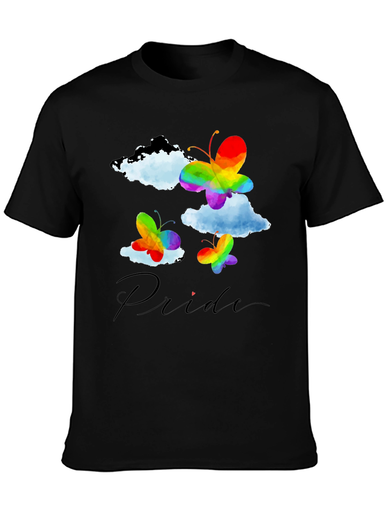 Black Pride Butterfly Graphic Tee - Celebrate Love! view 3