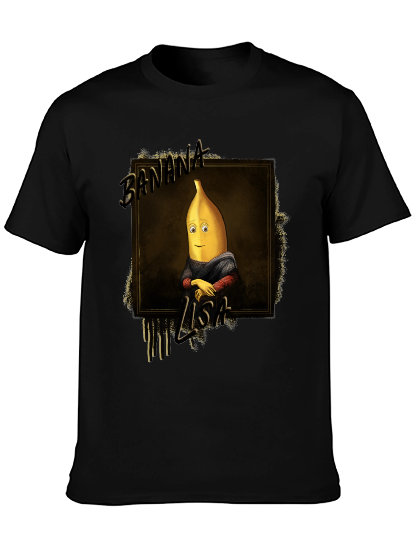 Black Banana Lisa Graphic Tee - Unique & Humorous view 3