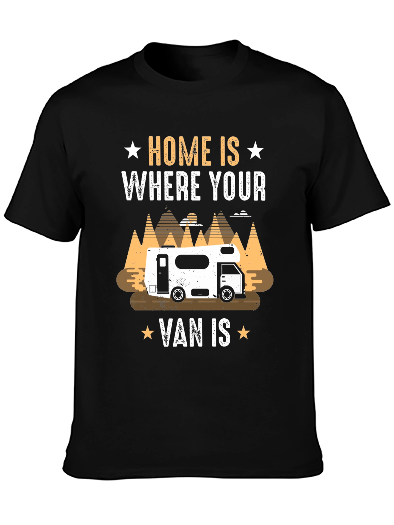 Home is Where Your Van Is - Graphic T-Shirt - 3