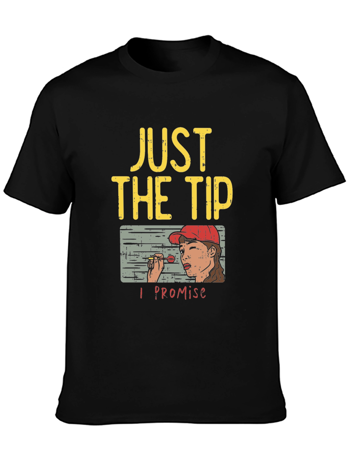 Black Just The Tip T-Shirt view 3