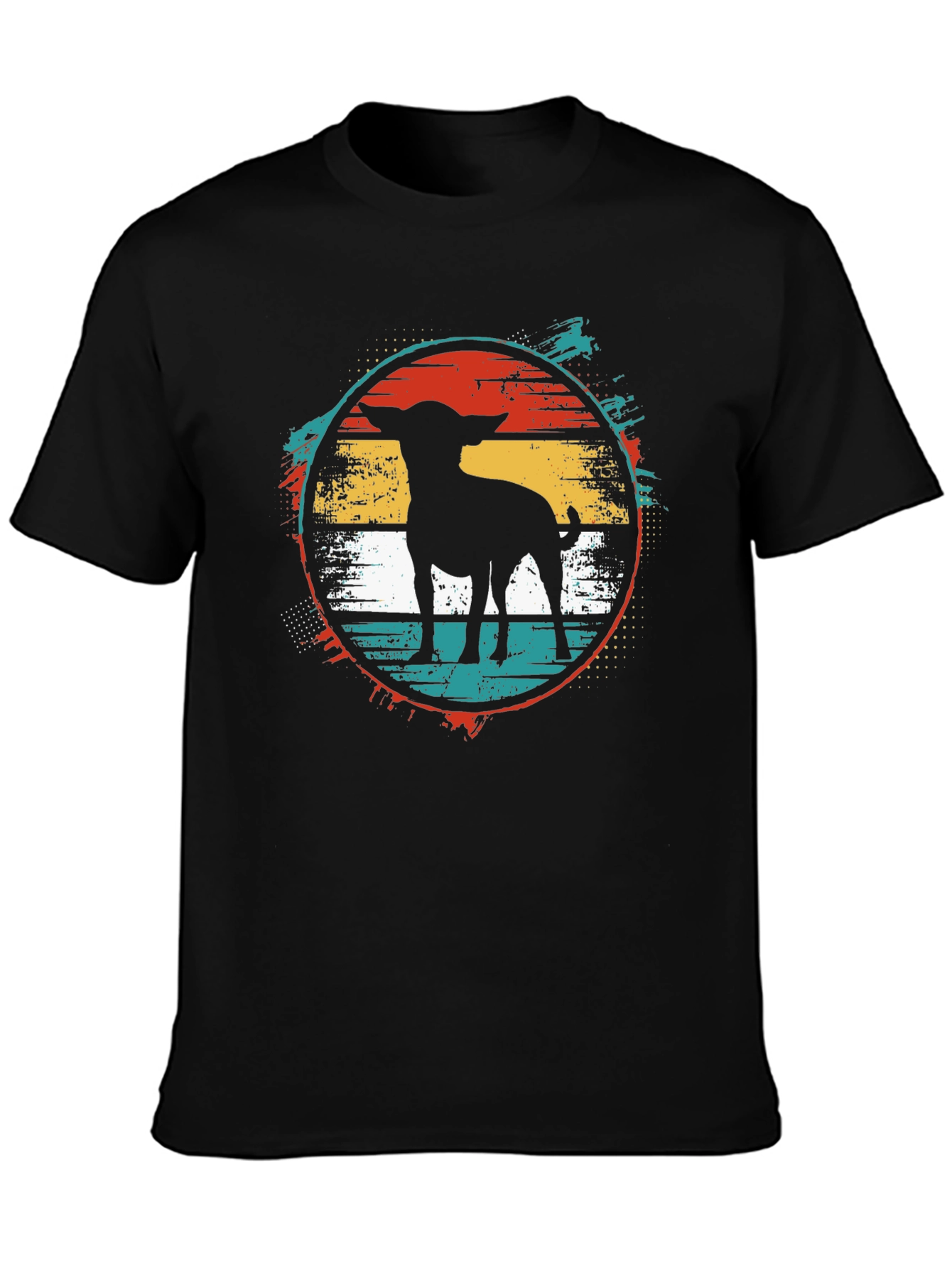 Retro Dog Silhouette Tee - 3