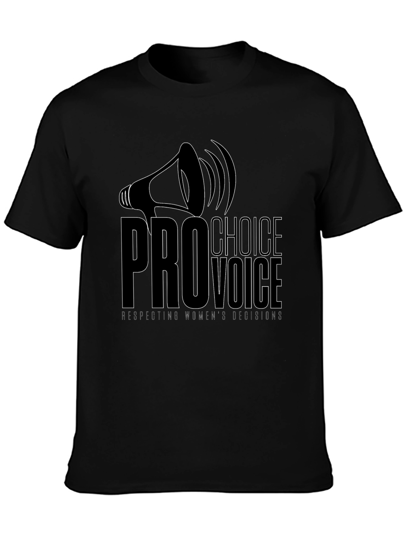 Pro-Choice Voice Tee: Respect Women's Decisions - 3