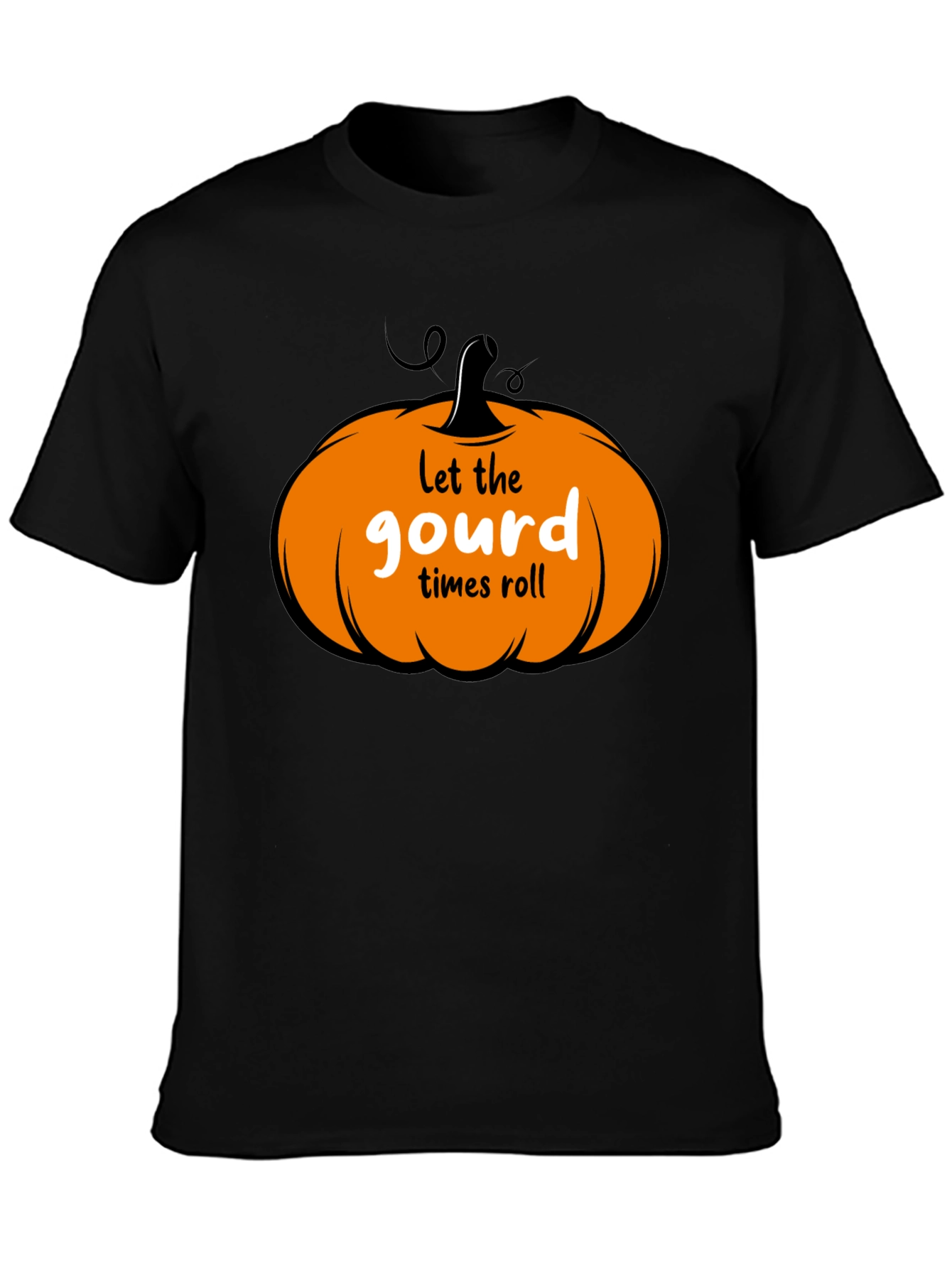 Let The Gourd Times Roll Black T-shirt - 3