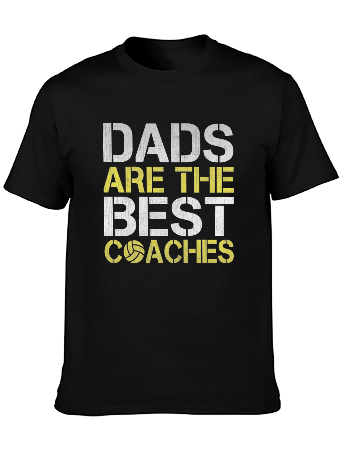 Black Dads Are The Best Coaches T-Shirt view 3