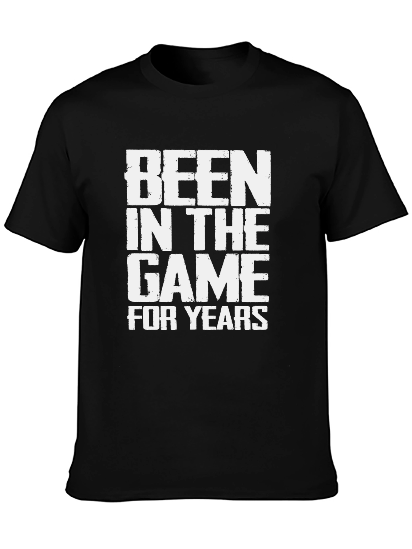 Black Been in the Game Tee - Mens Black T-Shirt view 3