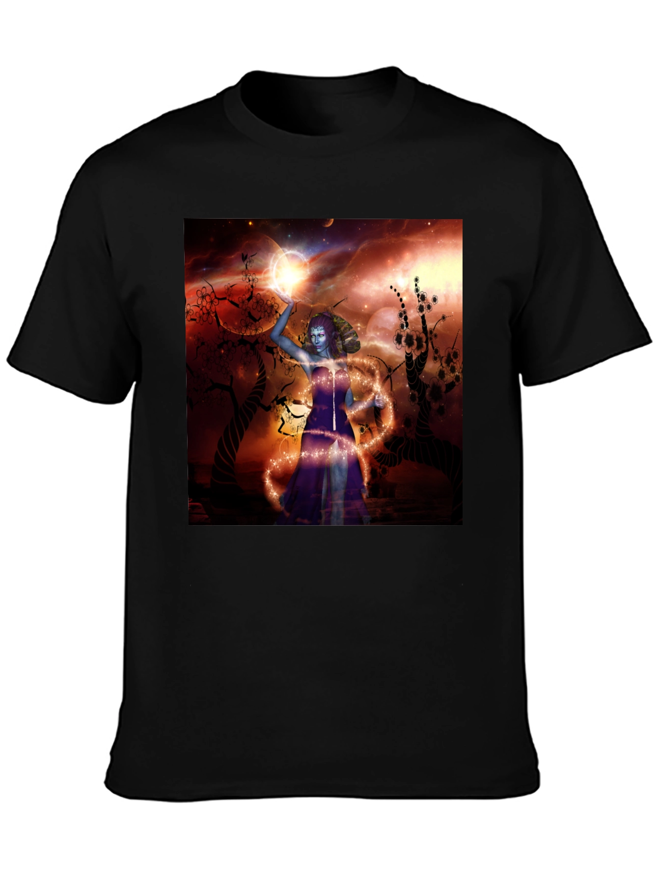 Mystic Sorceress Graphic T-Shirt - 3