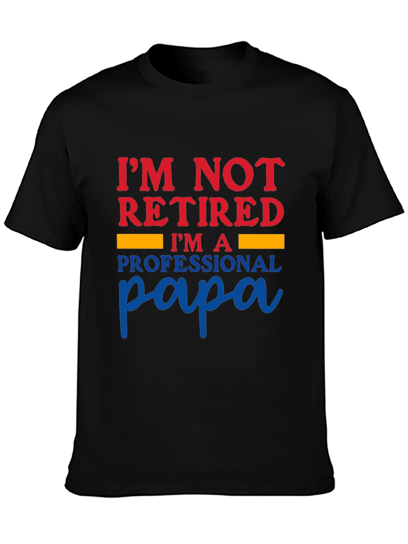 I'm Not Retired I'm a Professional Papa T-Shirt - 3