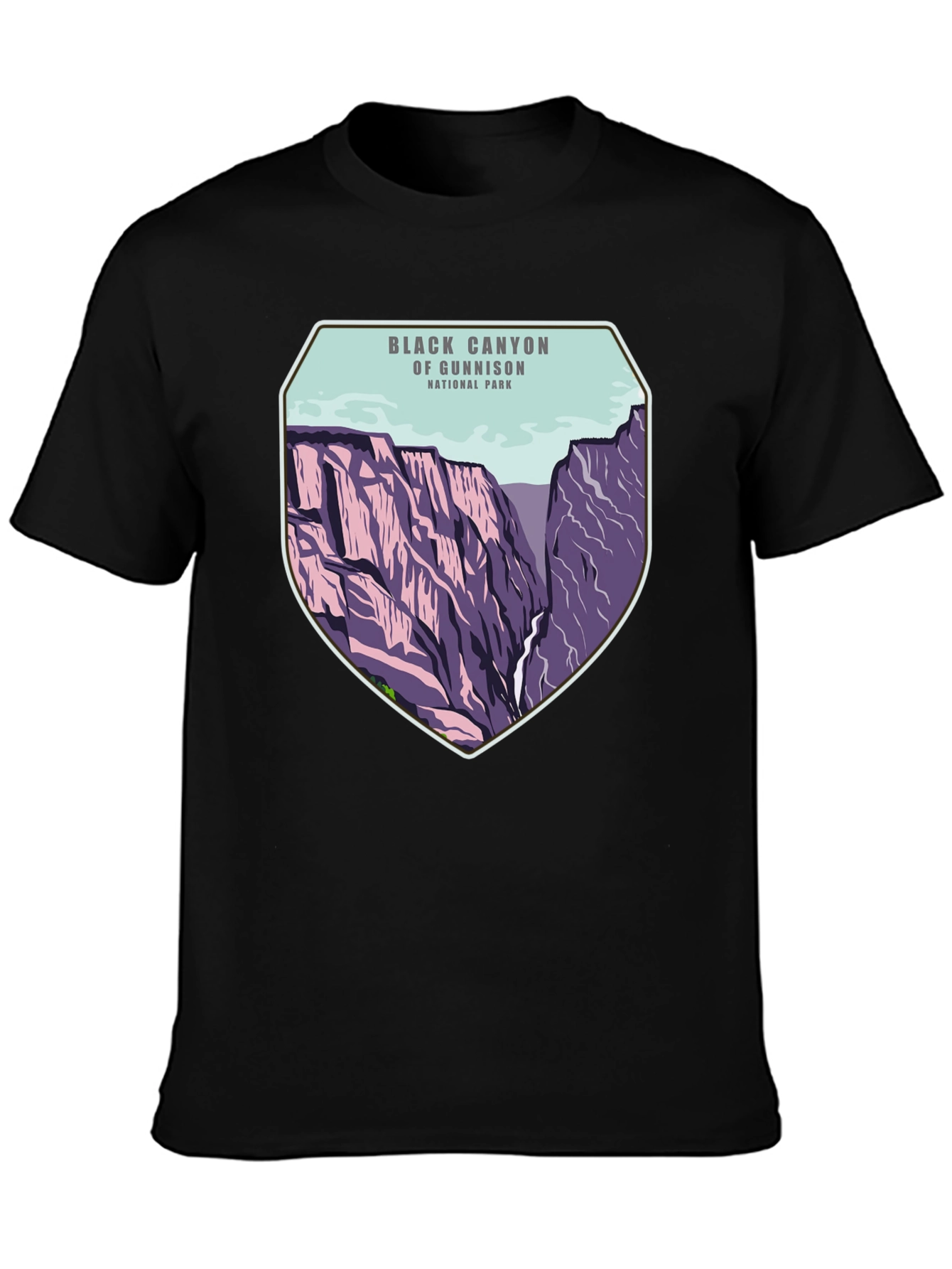Black Canyon Gunnison National Park T-Shirt - 3