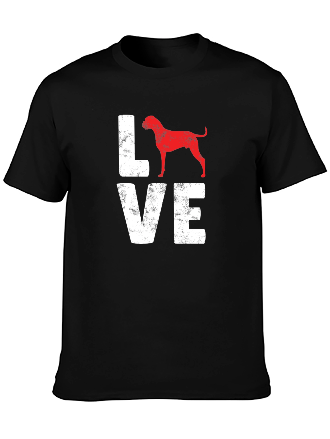 Black Dog Breed LOVE Graphic Tee view 3