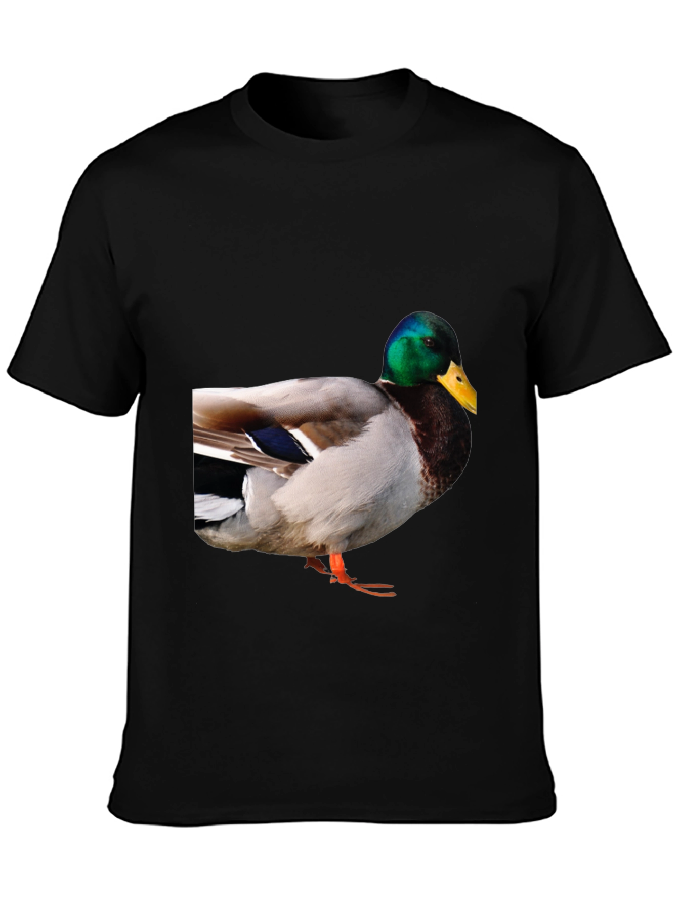 Black Duck Graphic T-Shirt - Men's Black Tee view 3