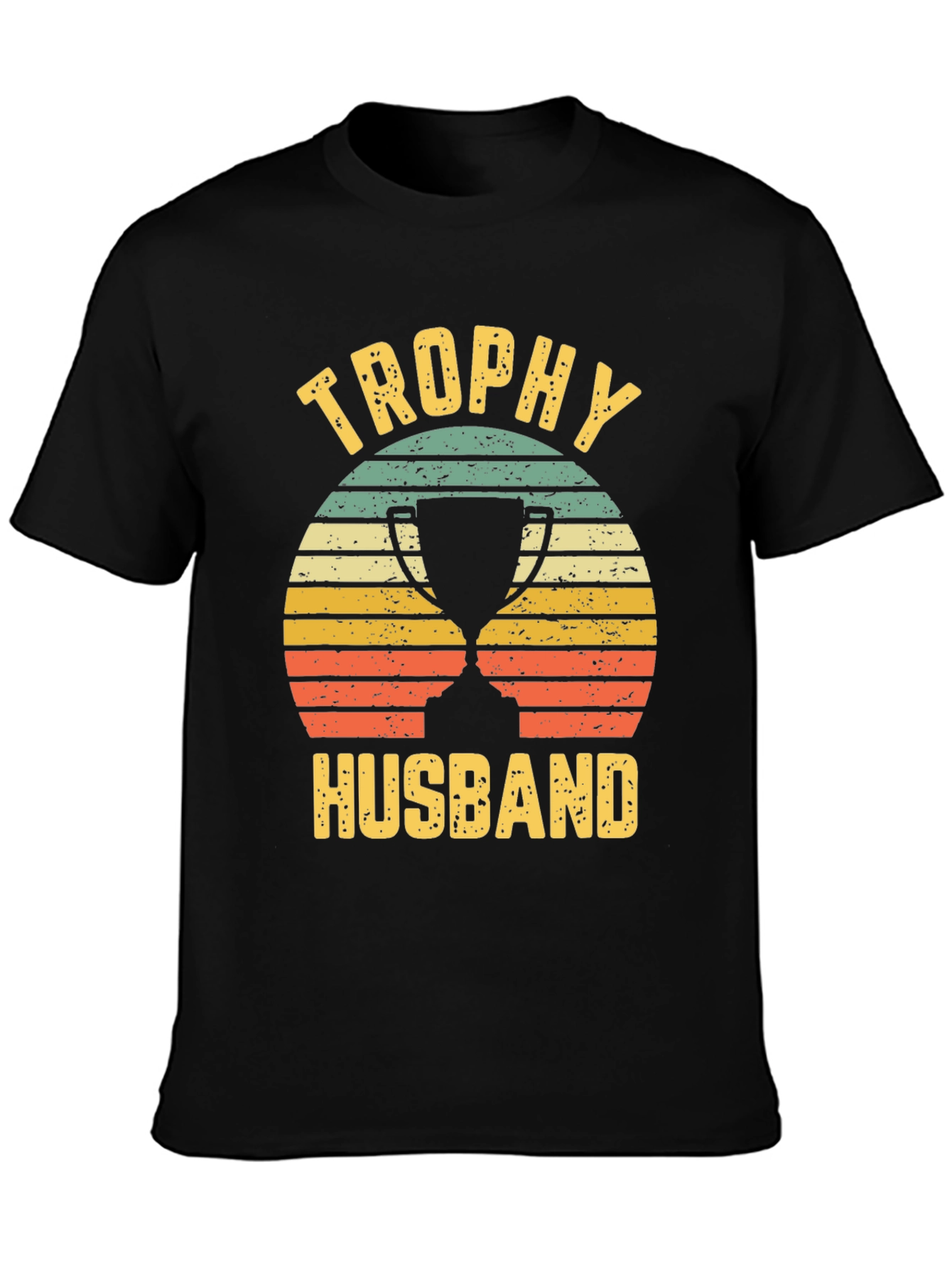Trophy Husband Graphic Tee - Retro Style - 3