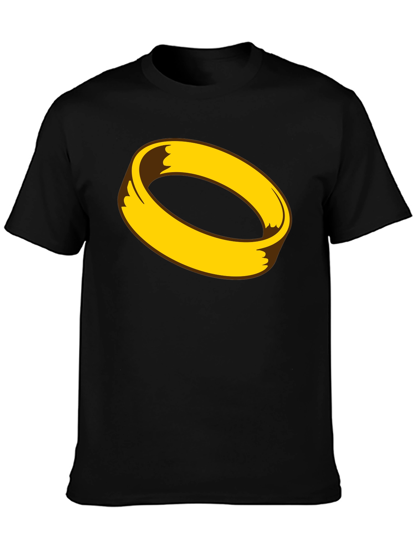 Black Halo Graphic Tee - Black Unisex Shirt view 3