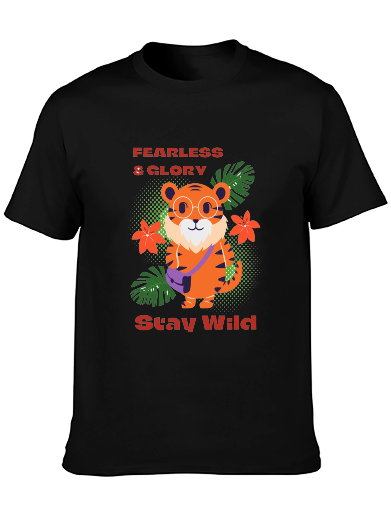 Funky Tiger T-Shirt - Fearless & Wild Design - 3